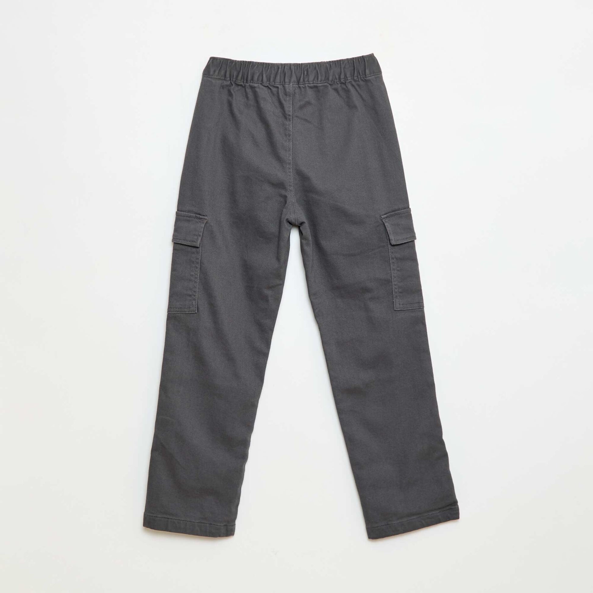 Pantalon regular multipoche GRIS
