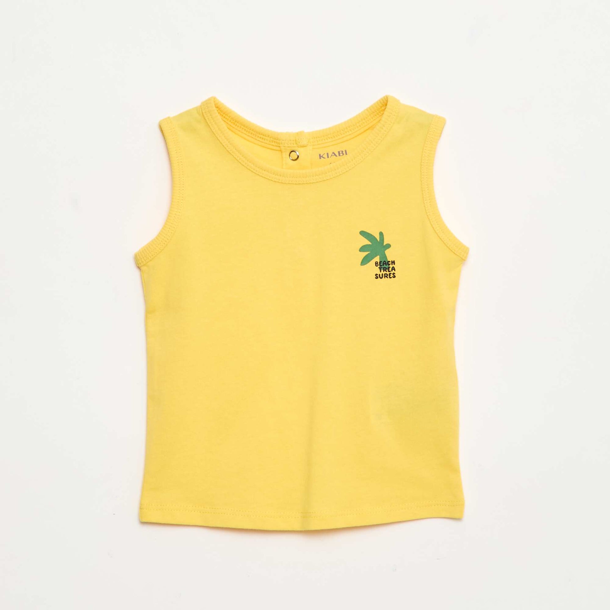 Débardeur en jersey JAUNE