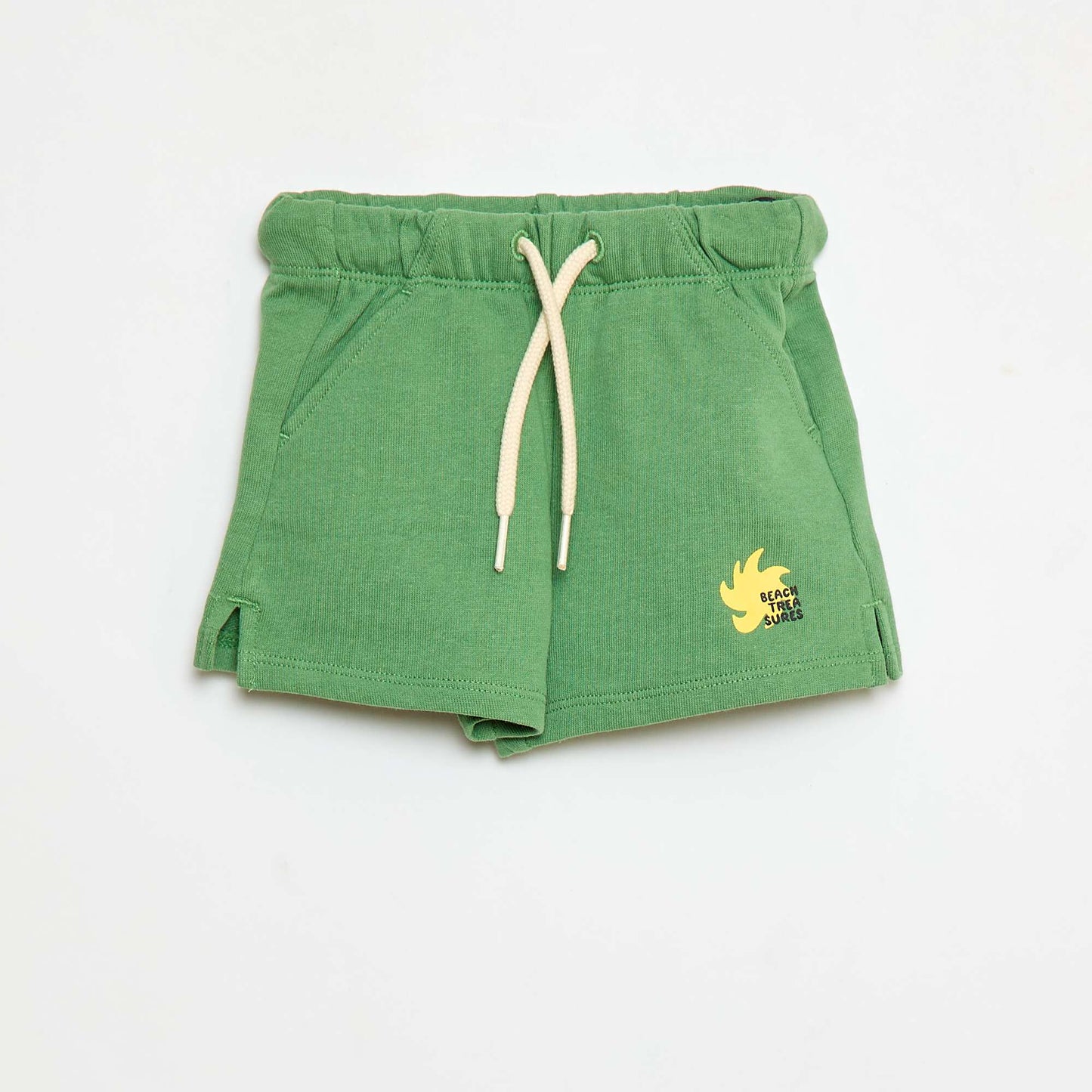Short léger avec cordons de serrage VERT