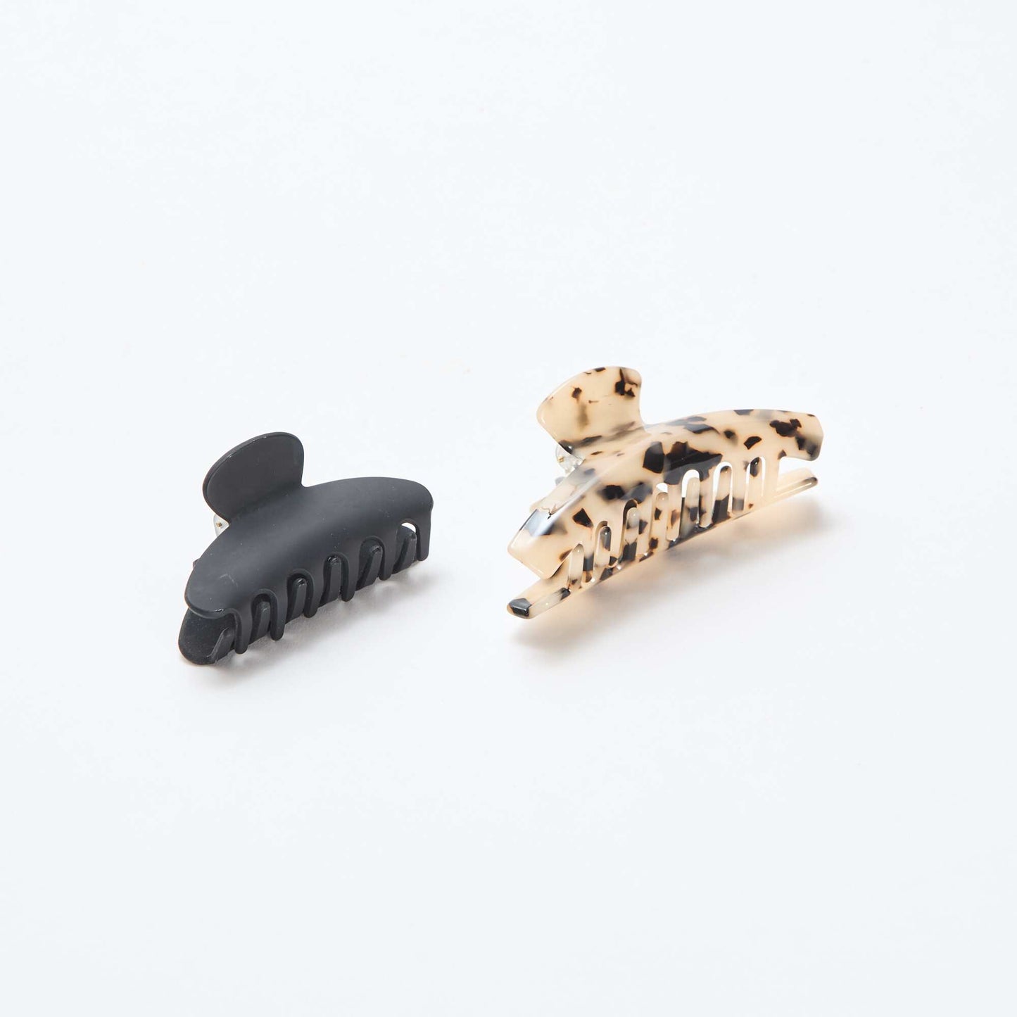 Lot de 2 pinces crabe NOIR