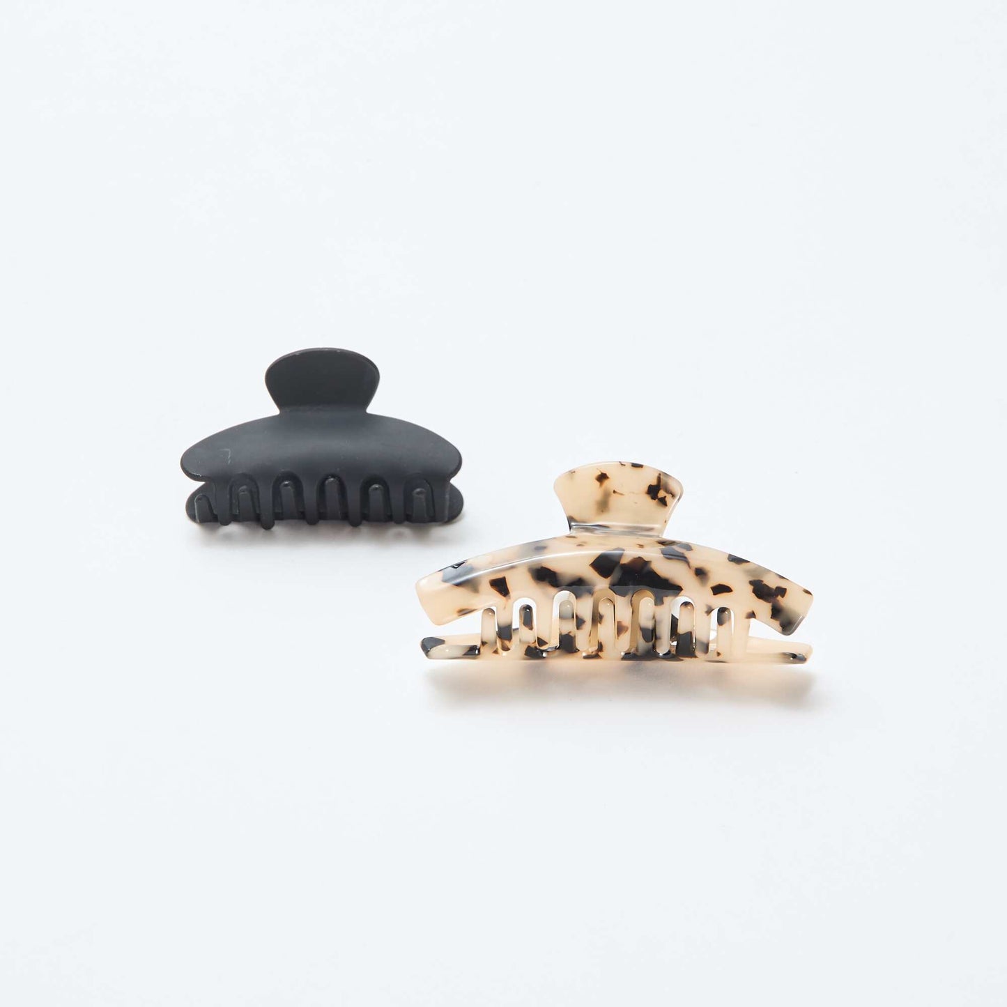 Lot de 2 pinces crabe NOIR