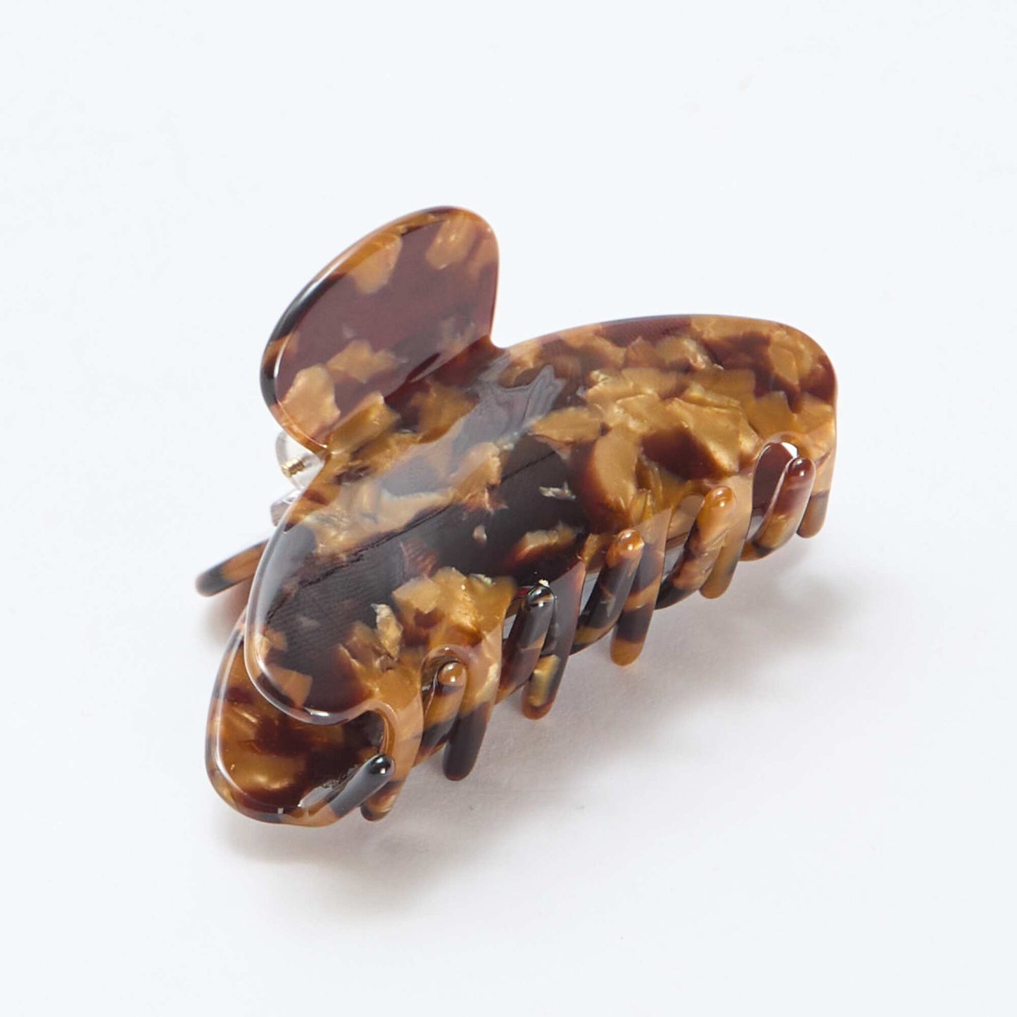 Lot de 2 pinces crabe MARRON