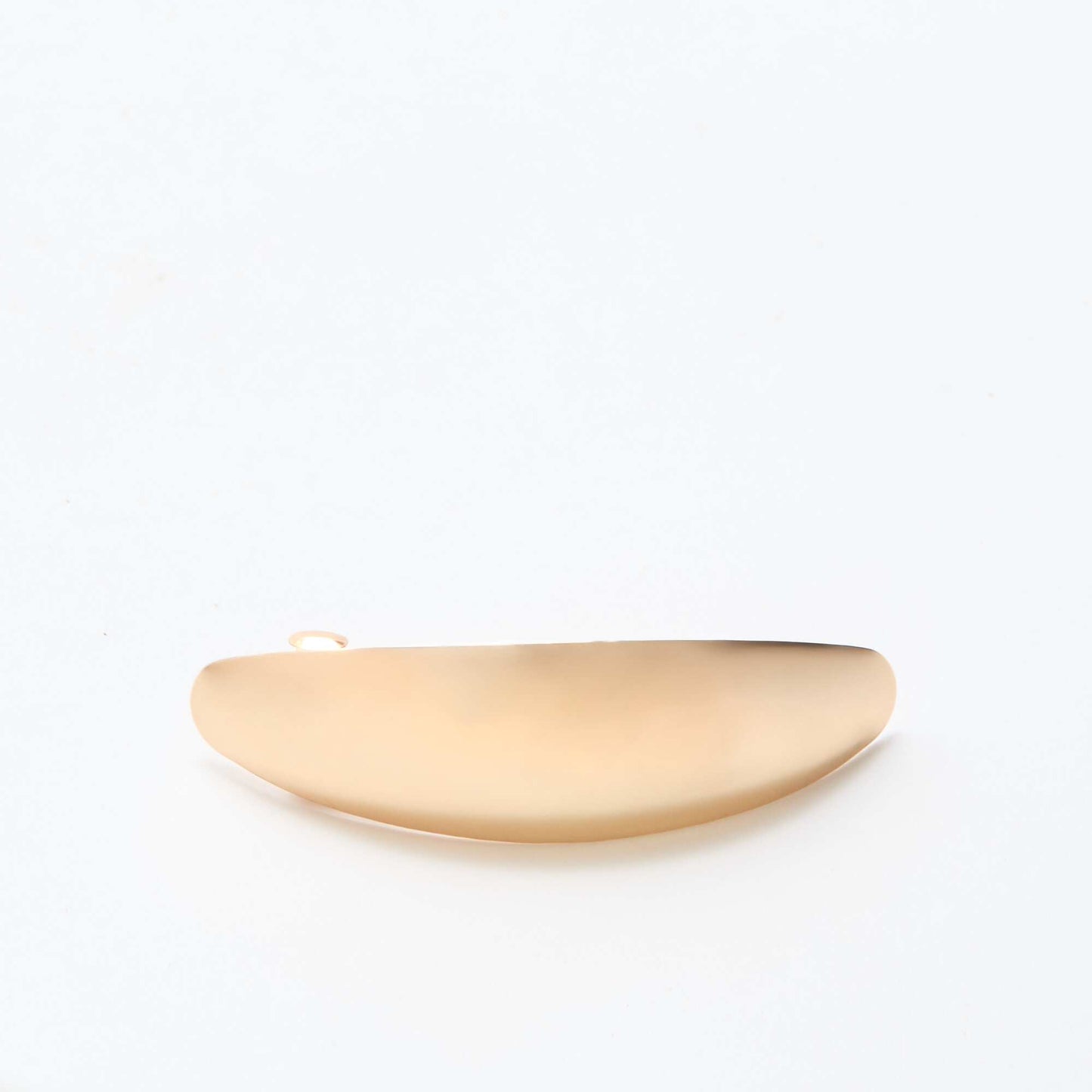Barrette dorée à pince plate DORé