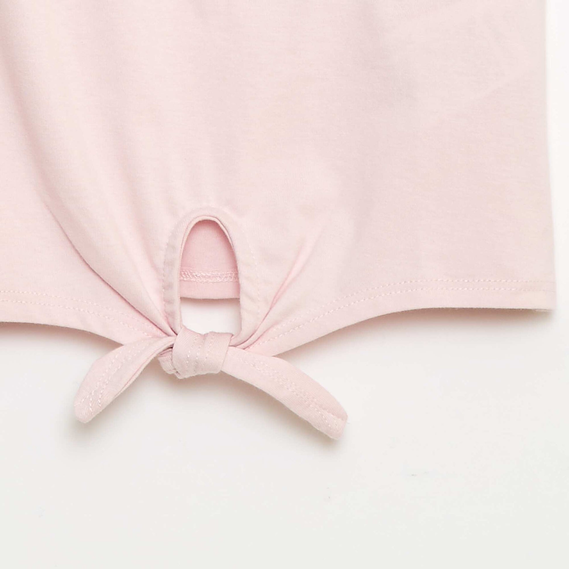 T-shirt casual en jersey coton ROSE