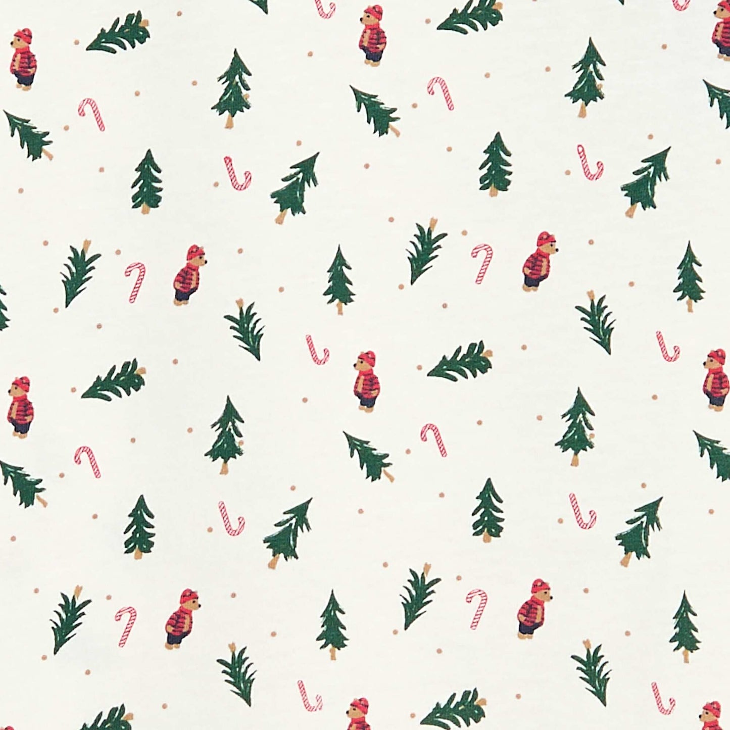 T-shirt imprimé 'Noël' en coton BLANC