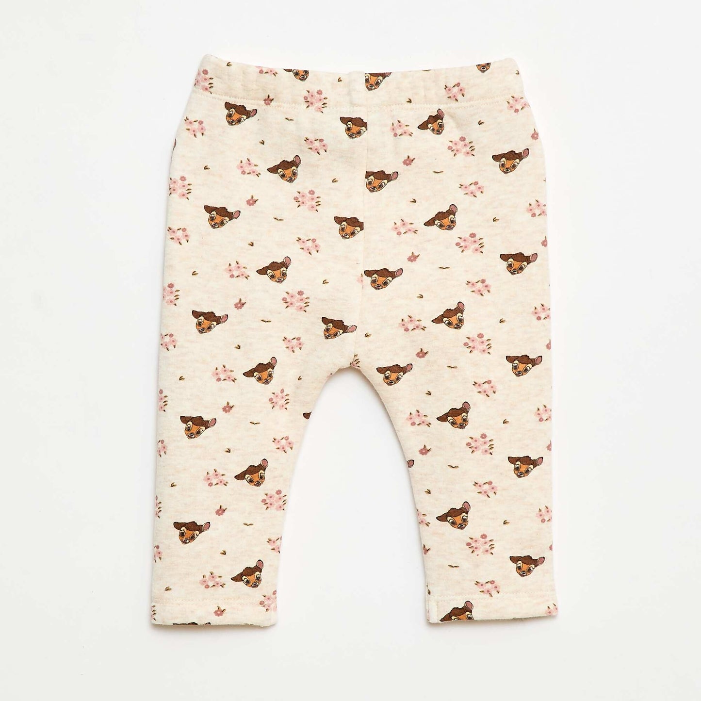 Legging à motif all-over 'Disney' en velvet BEIGE