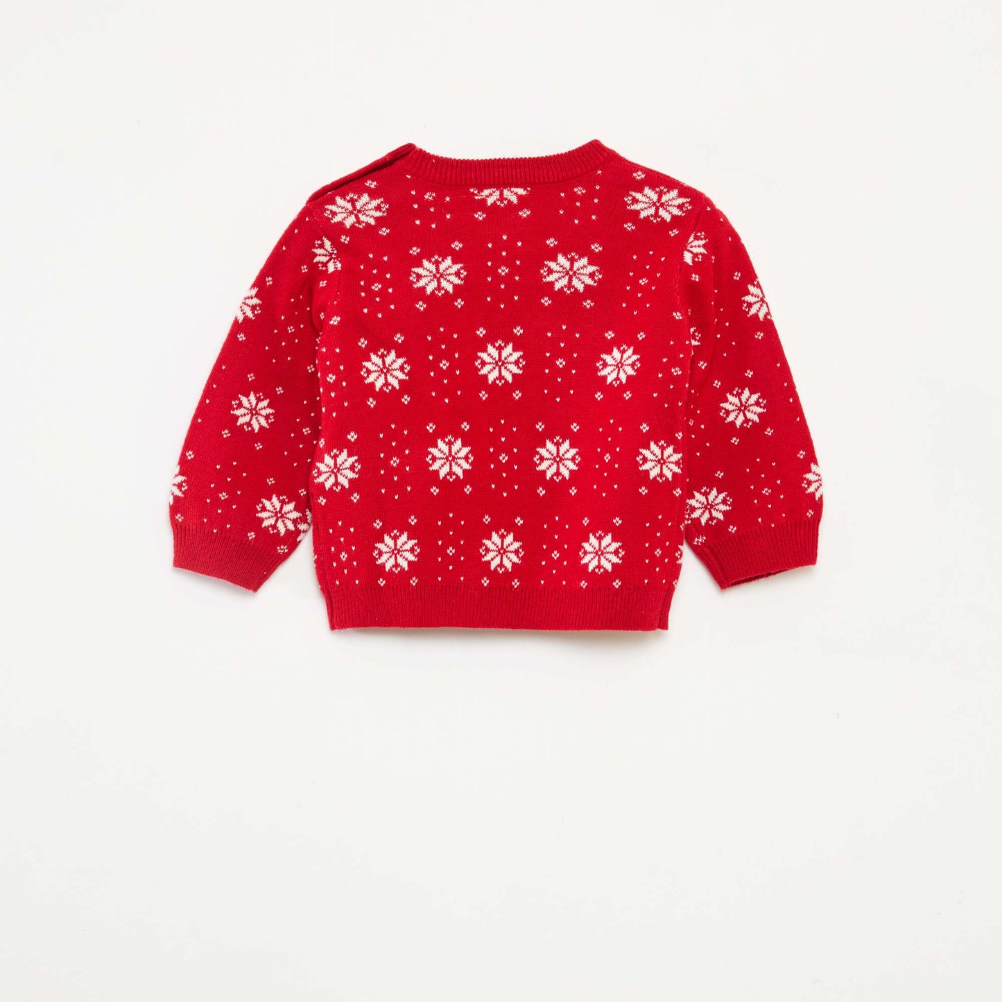 Pull chaud 'Disney' 'Minnie' en maille ROUGE