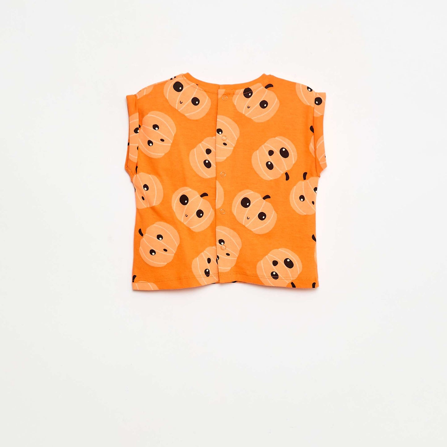 Tee-shirt imprimé 'Halloween' ORANGE