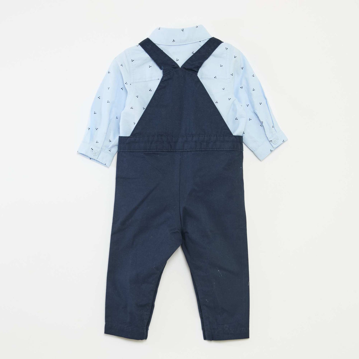 Ensemble de salopette longue BLEU