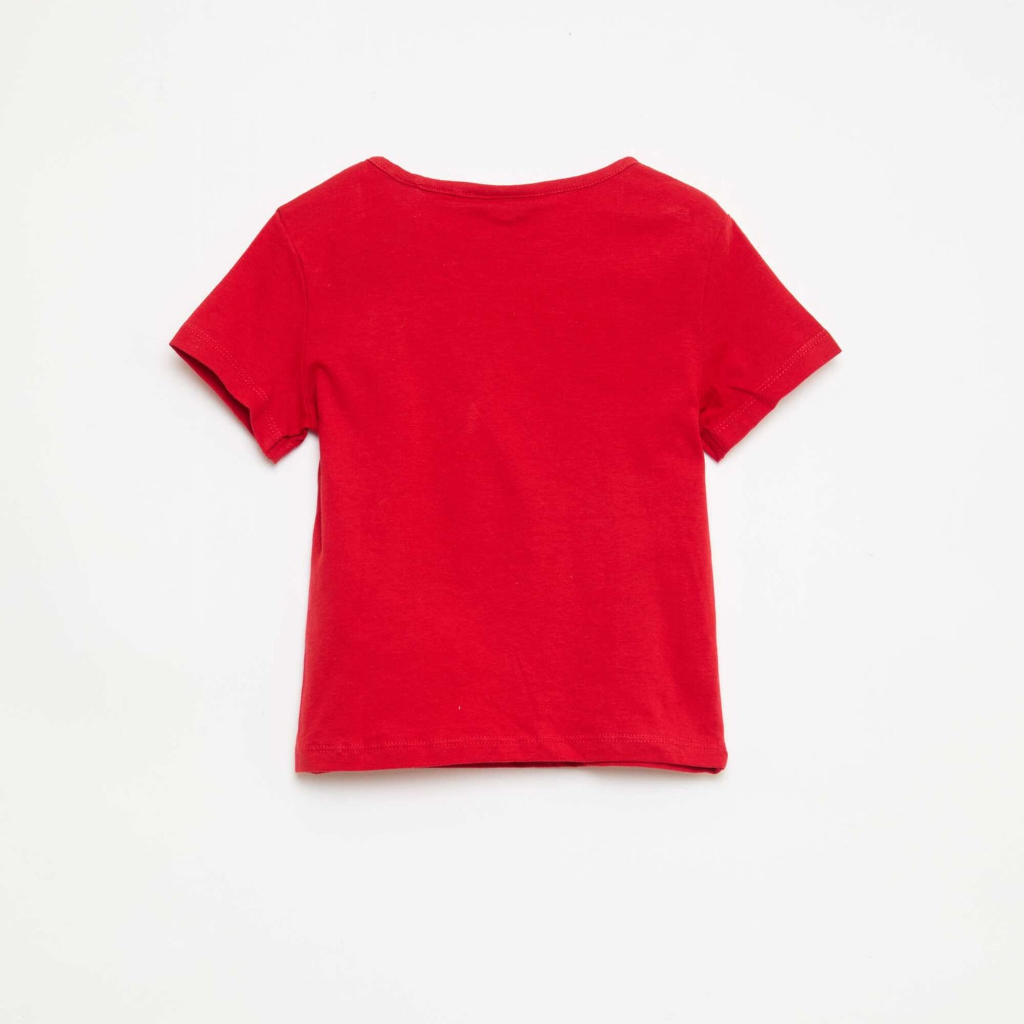 Tee-shirt 'Stitch' à manches courtes ROUGE