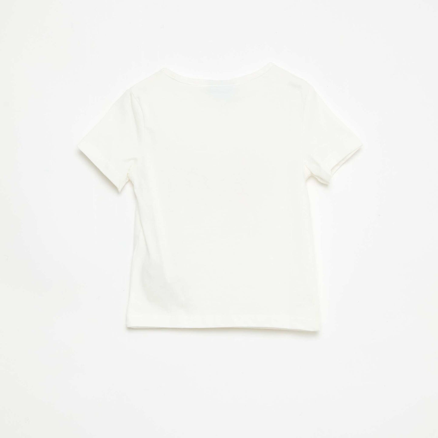 Tee-shirt 'Stitch' à manches courtes BLANC