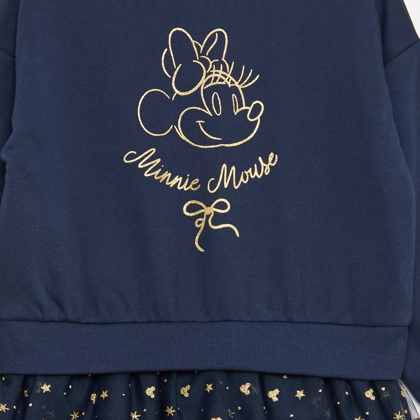 Robe sweat avec effet 2 en 1 à la base 'Minnie' 'Disney' BLEU