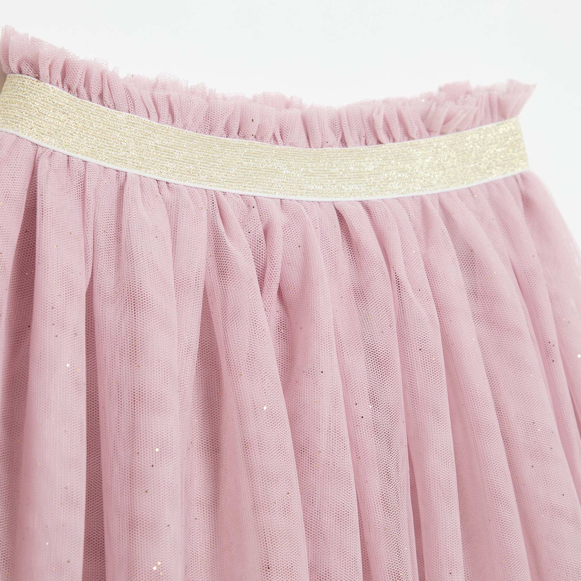 Jupe brillante en tulle VIOLET