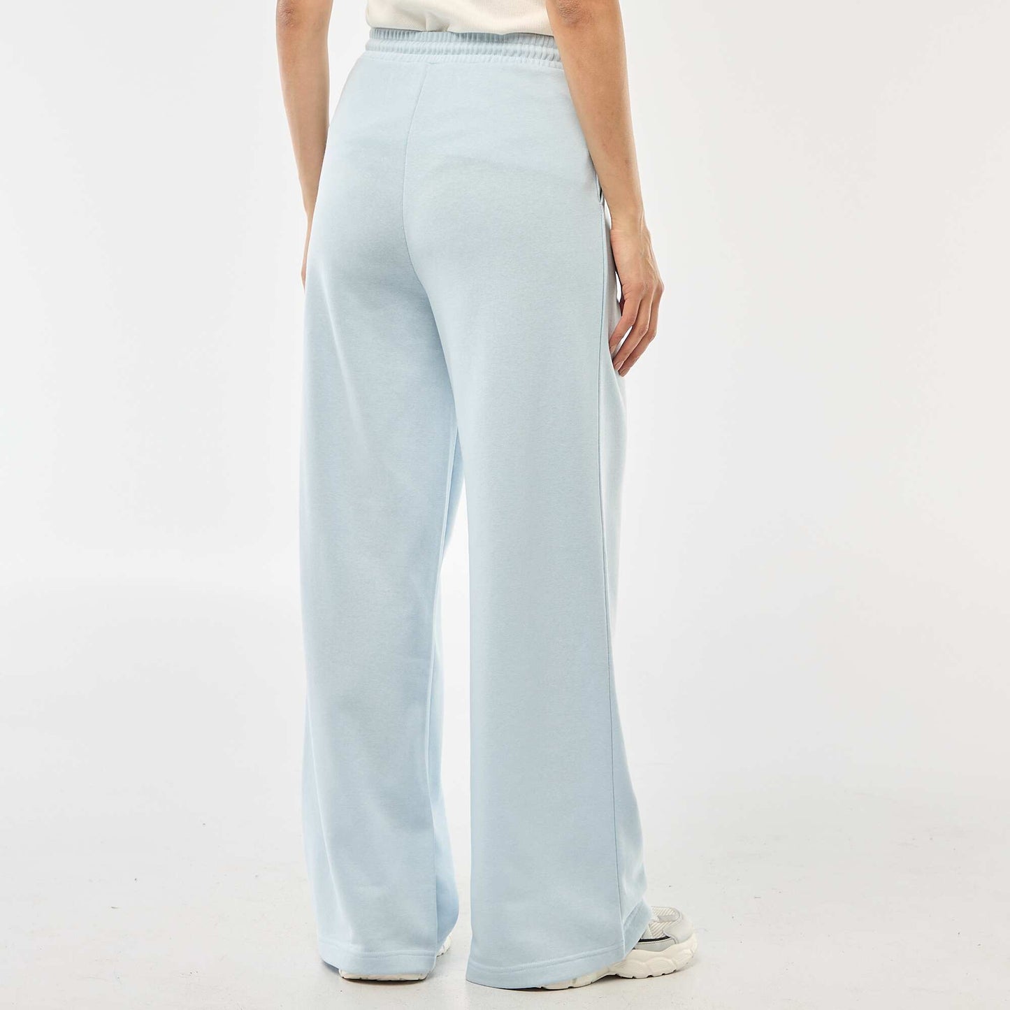 Jogging uni en coton BLEU