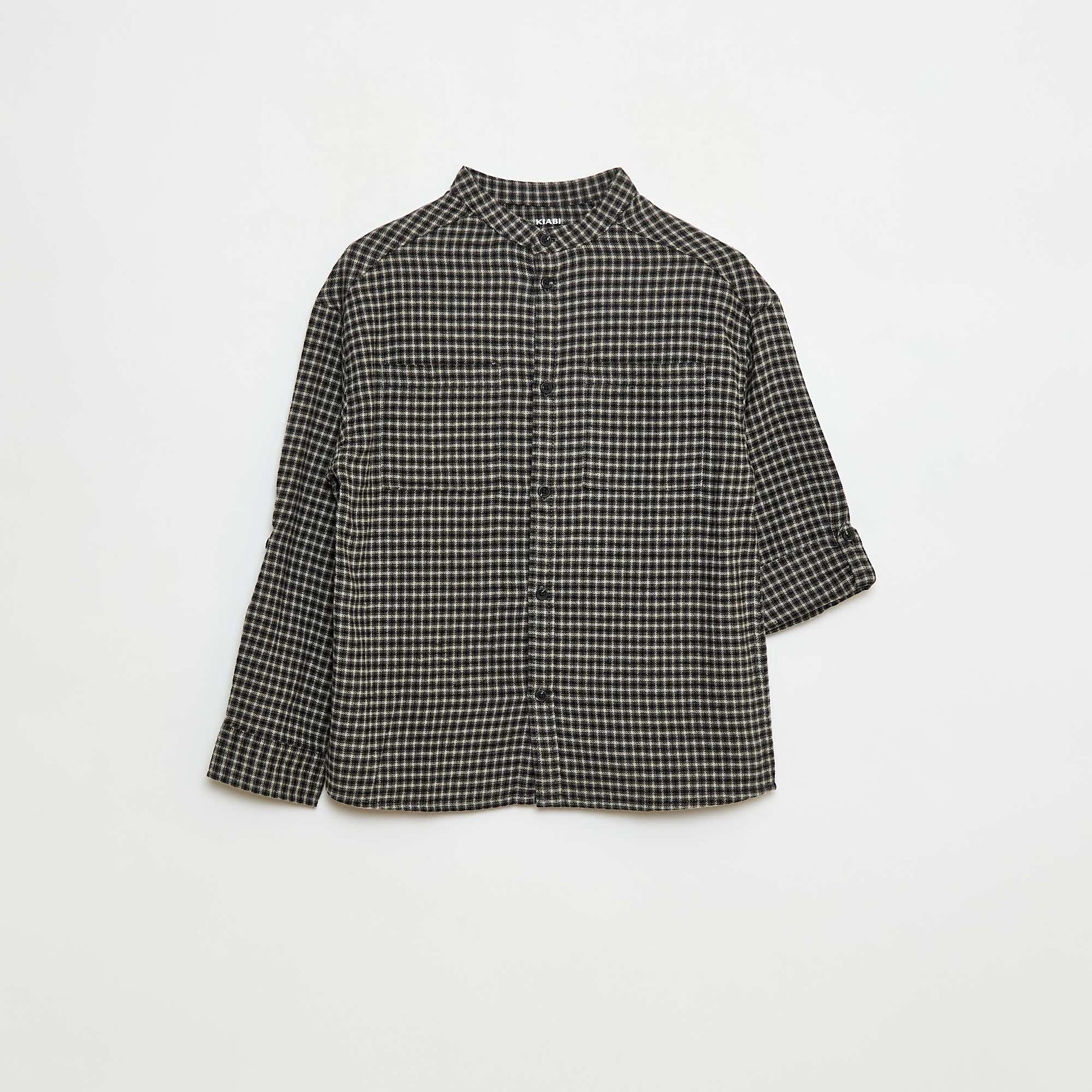 Chemise en coton NOIR