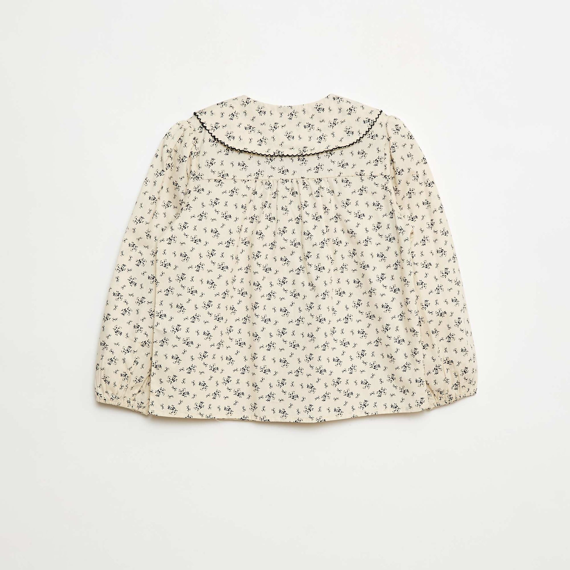 Chemise fleurie fantaisie BLANC