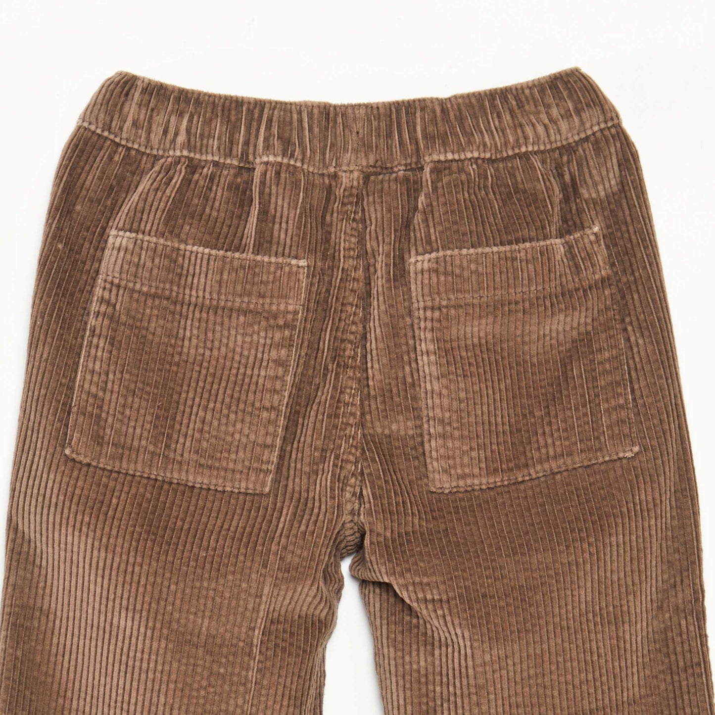 Pantalon en velours côtelé MARRON