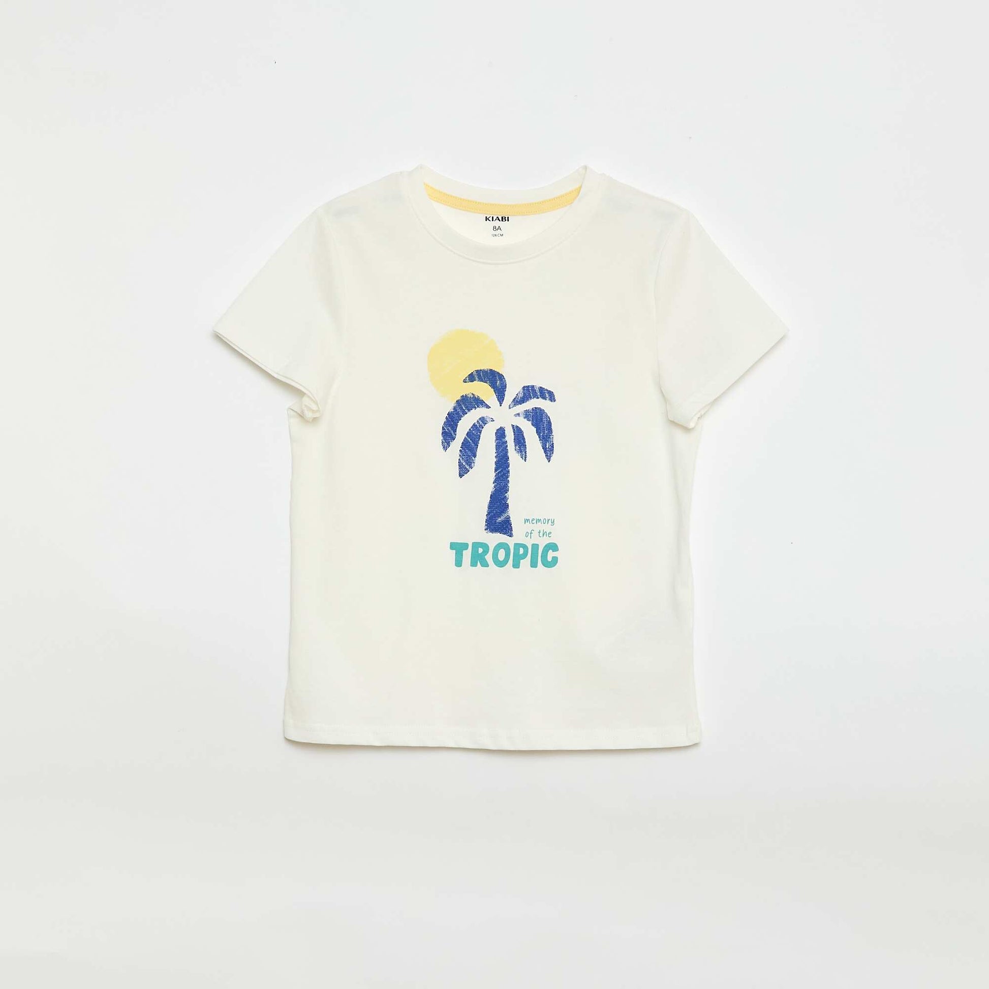 Pyjama court short + tee-shirt VERT