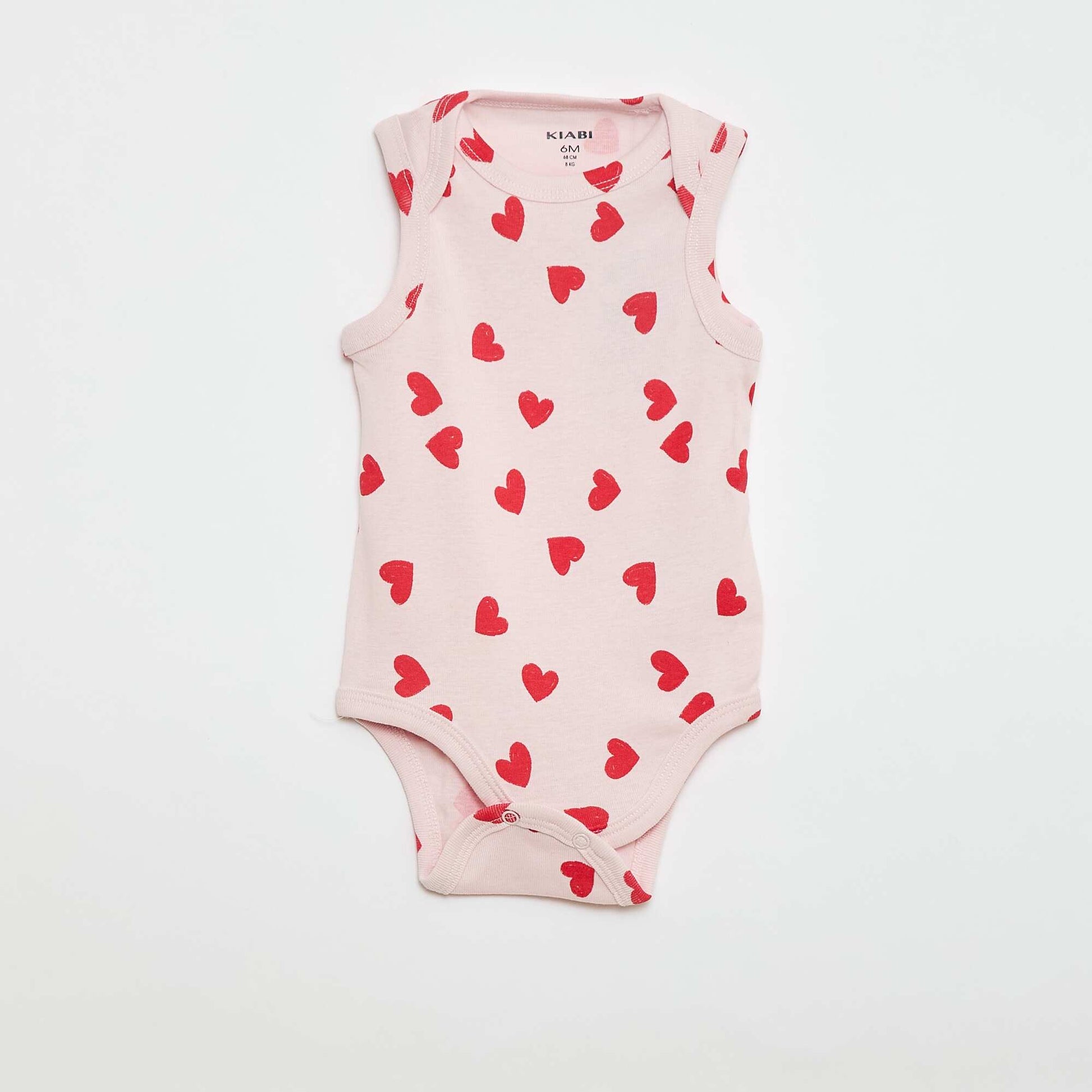 Lot de 3 bodies sans manches ROSE