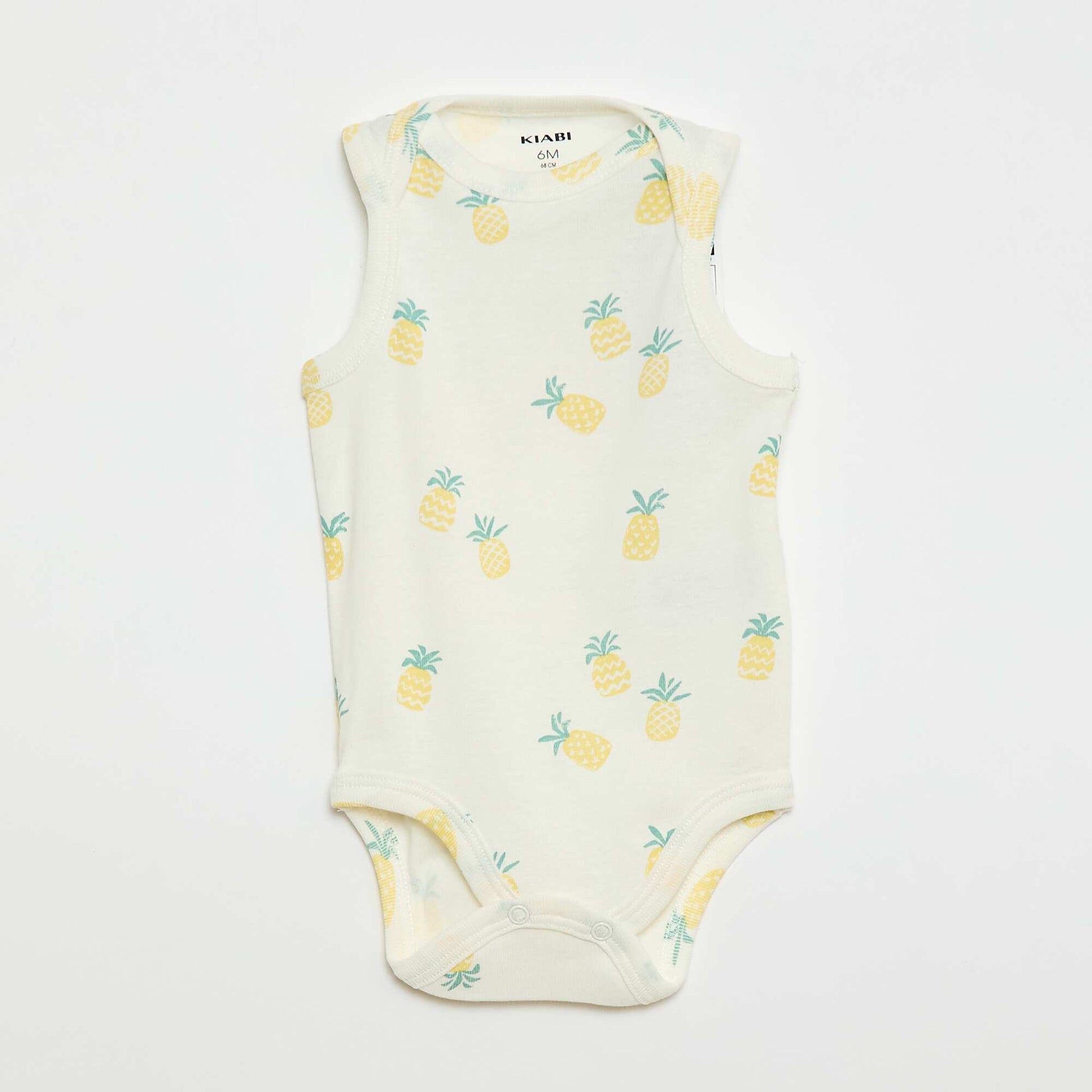 Lot de 3 bodies sans manches BEIGE