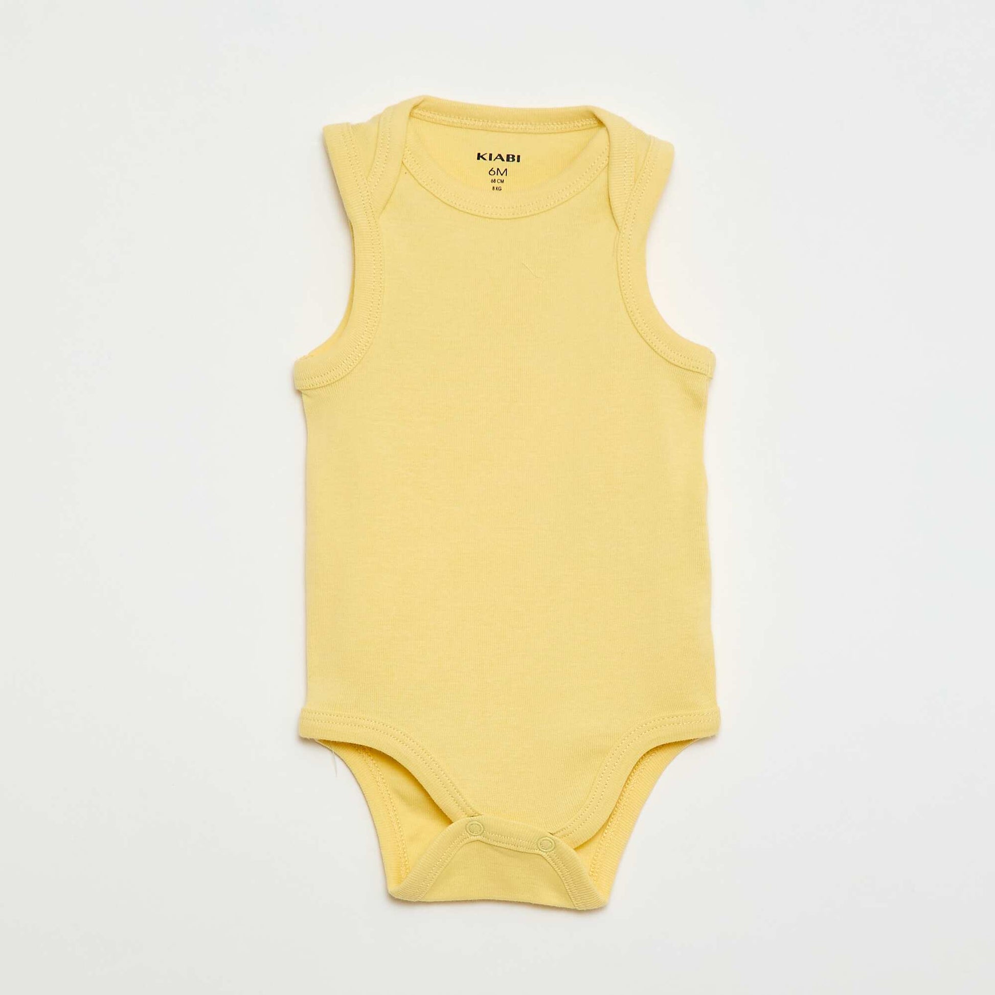 Lot de 3 bodies sans manches BEIGE
