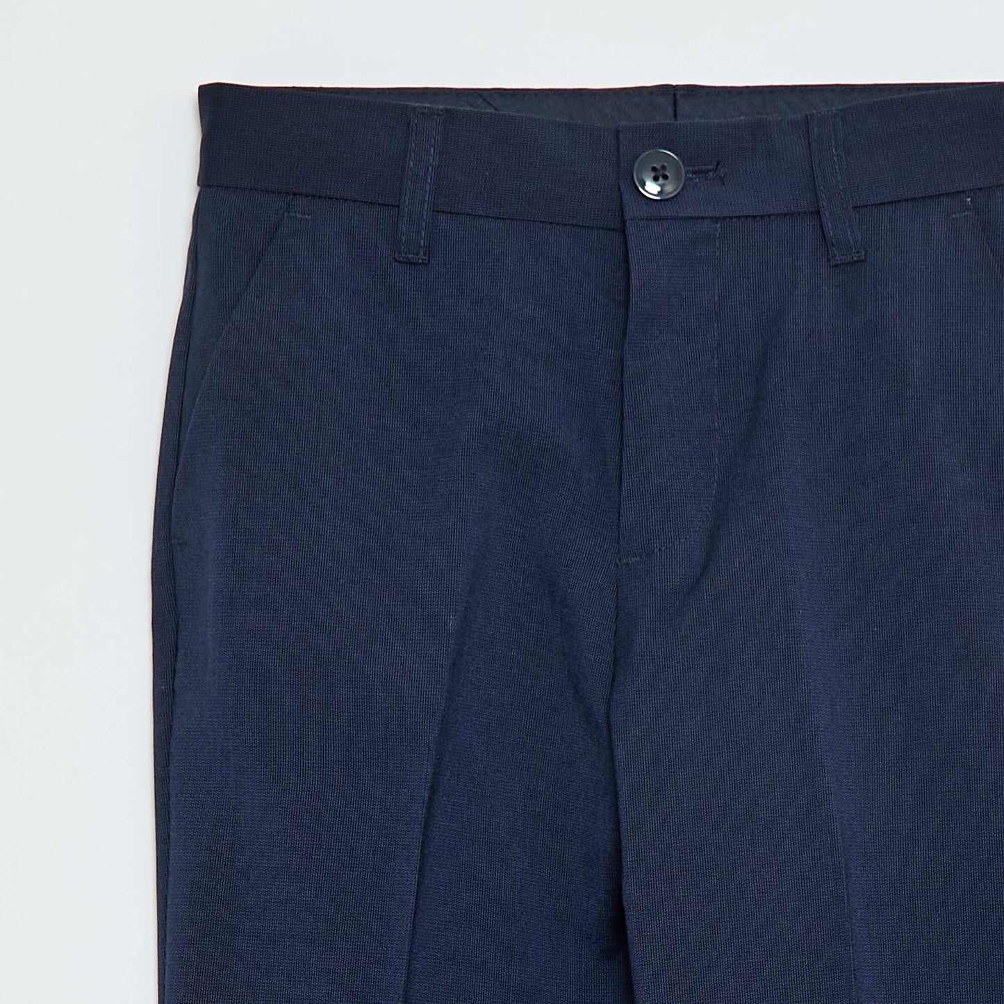 Pantalon de costume regular uni NOIR