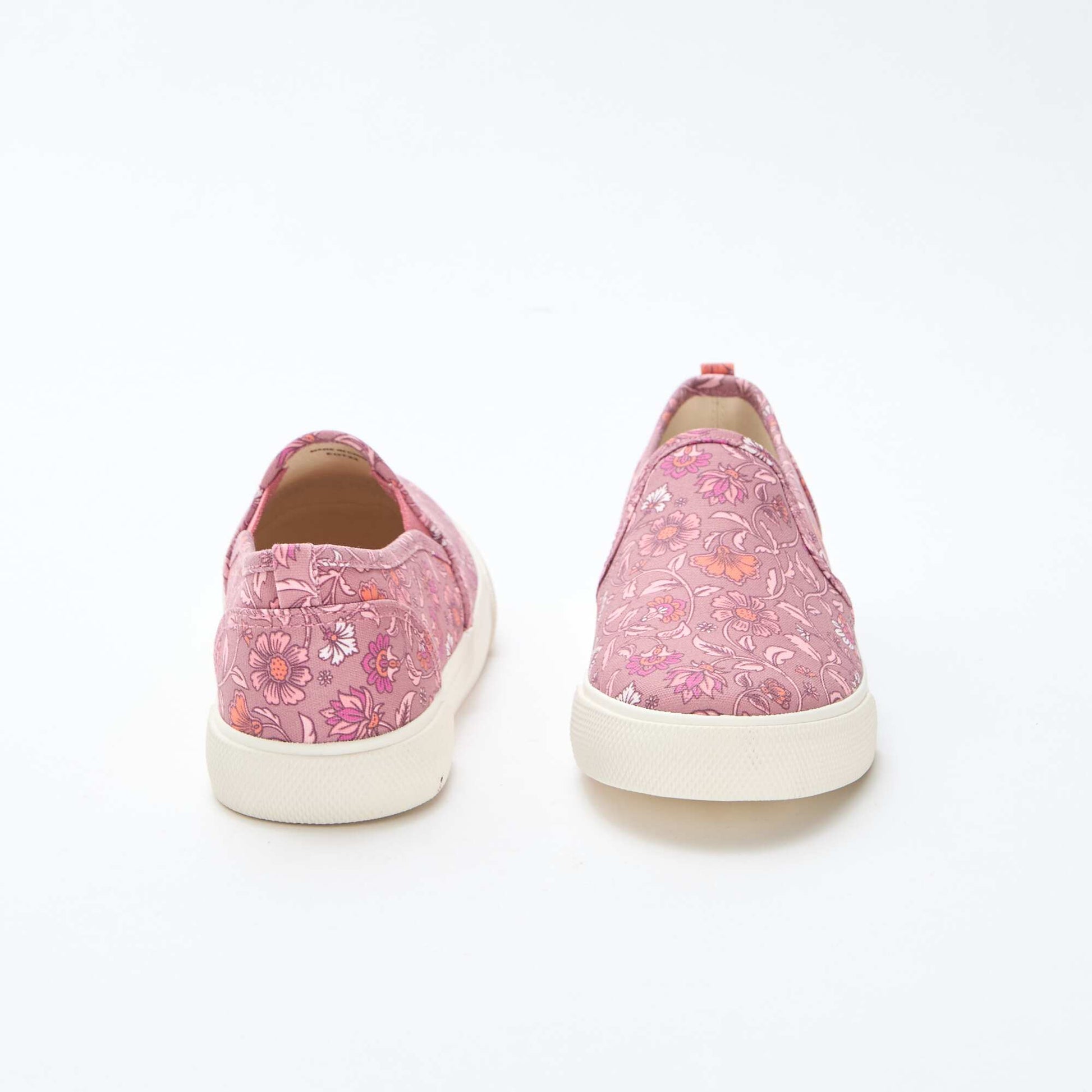 Baskets slip-on imprimé uni ROSE
