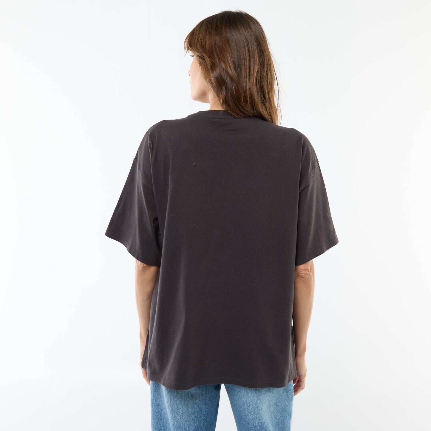Tee-shirt oversize 'Queen' NOIR