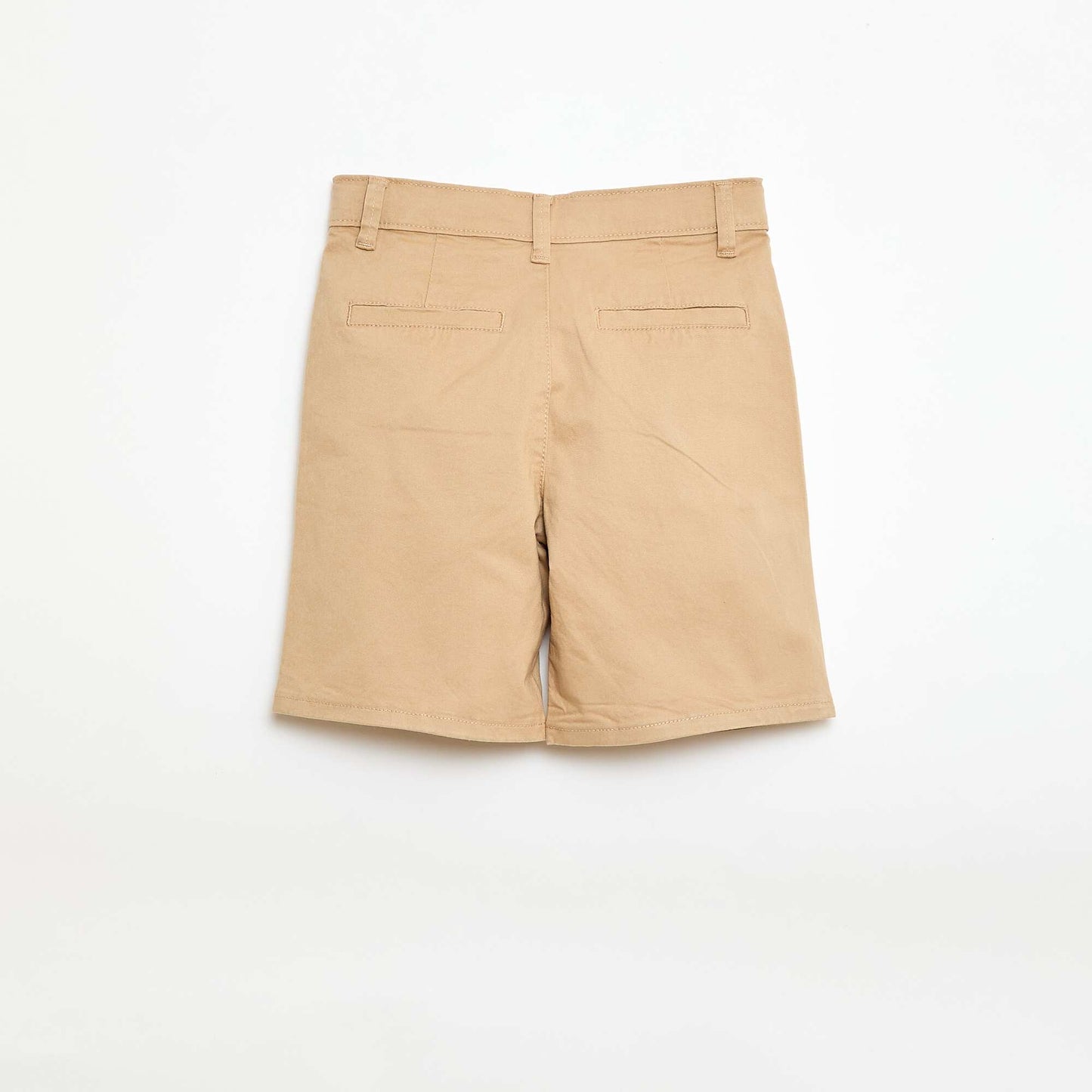 Bermuda chino en twill BEIGE