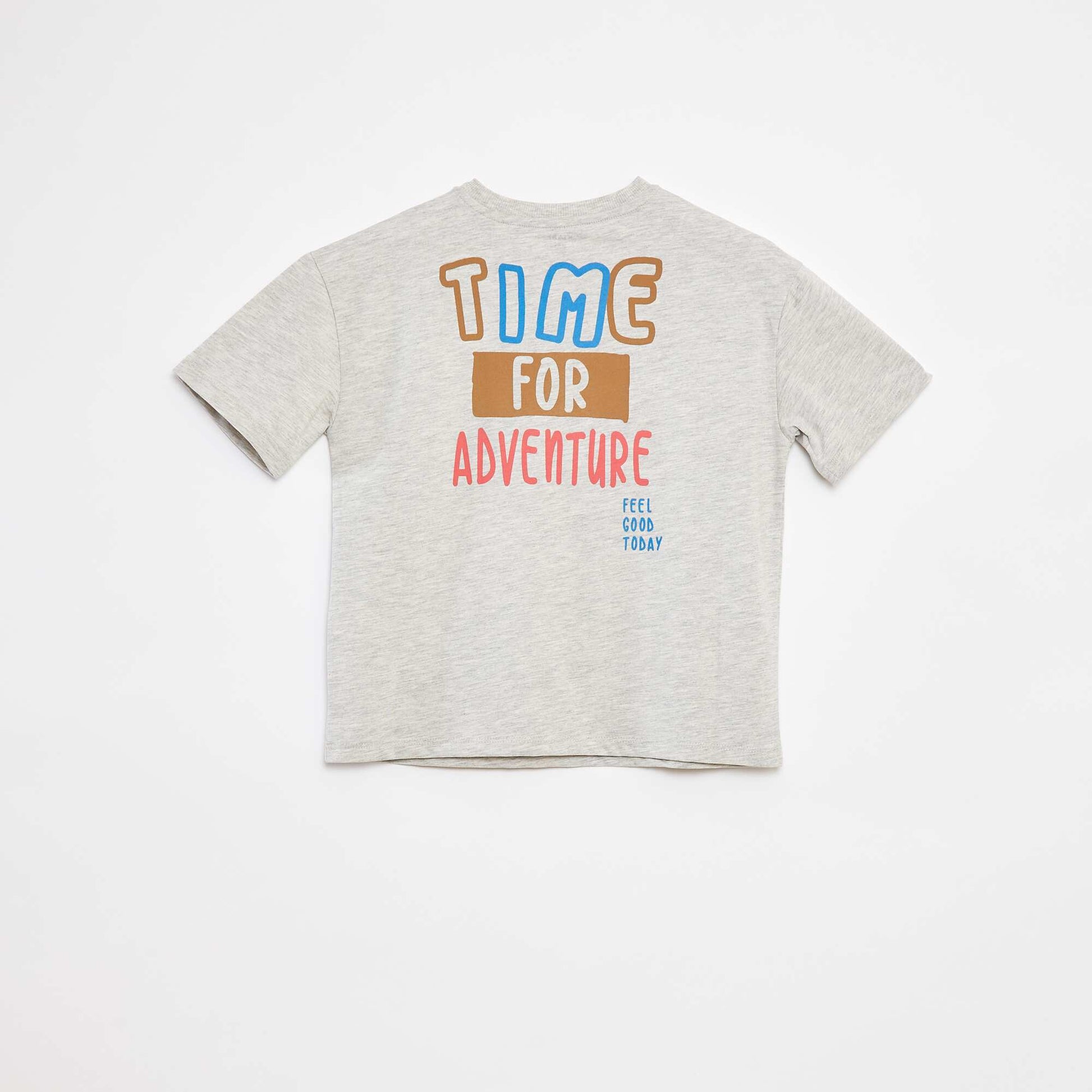 T-shirt loose à manches courtes GRIS