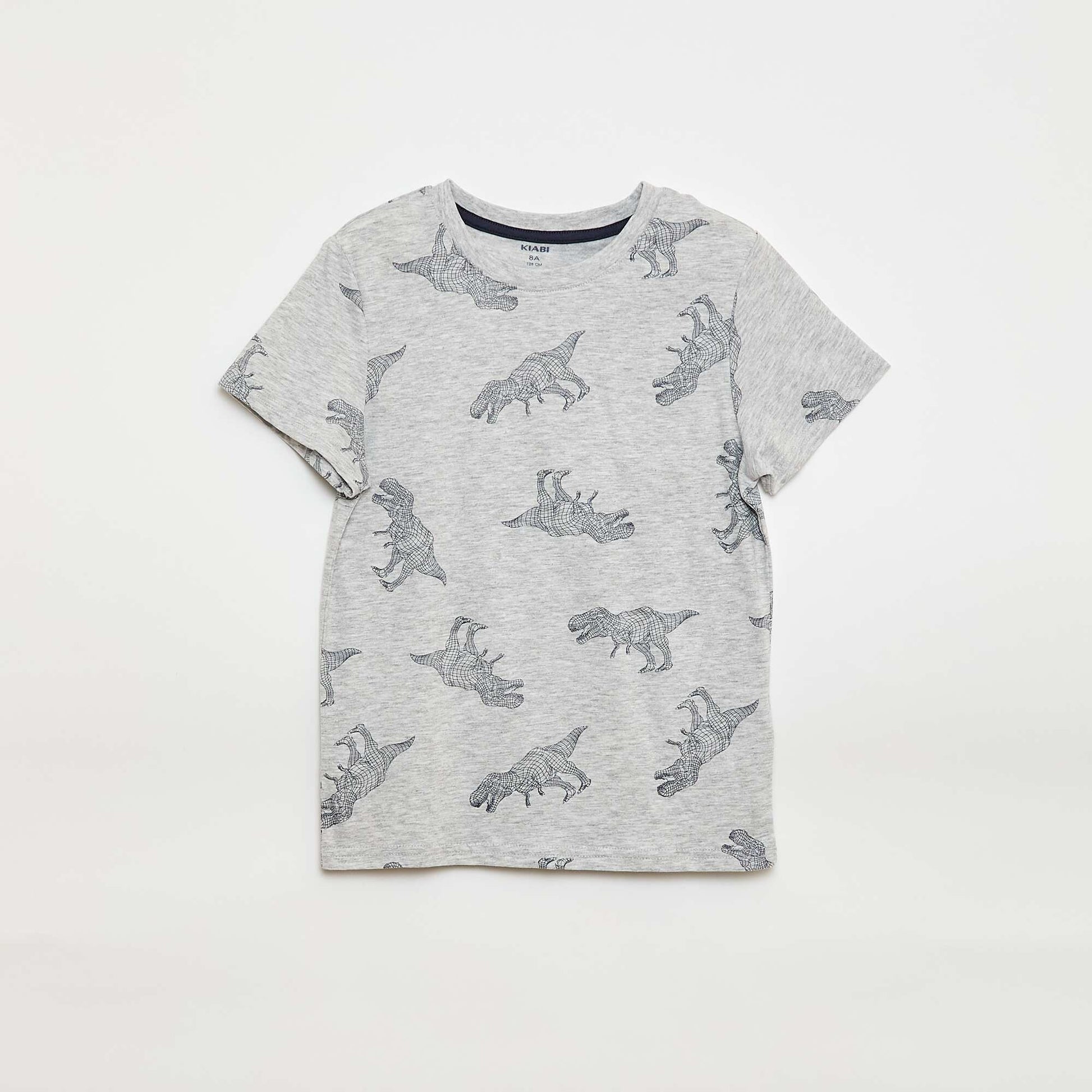 Ensemble pyjama court short + t-shirt - 2 pièces VERT