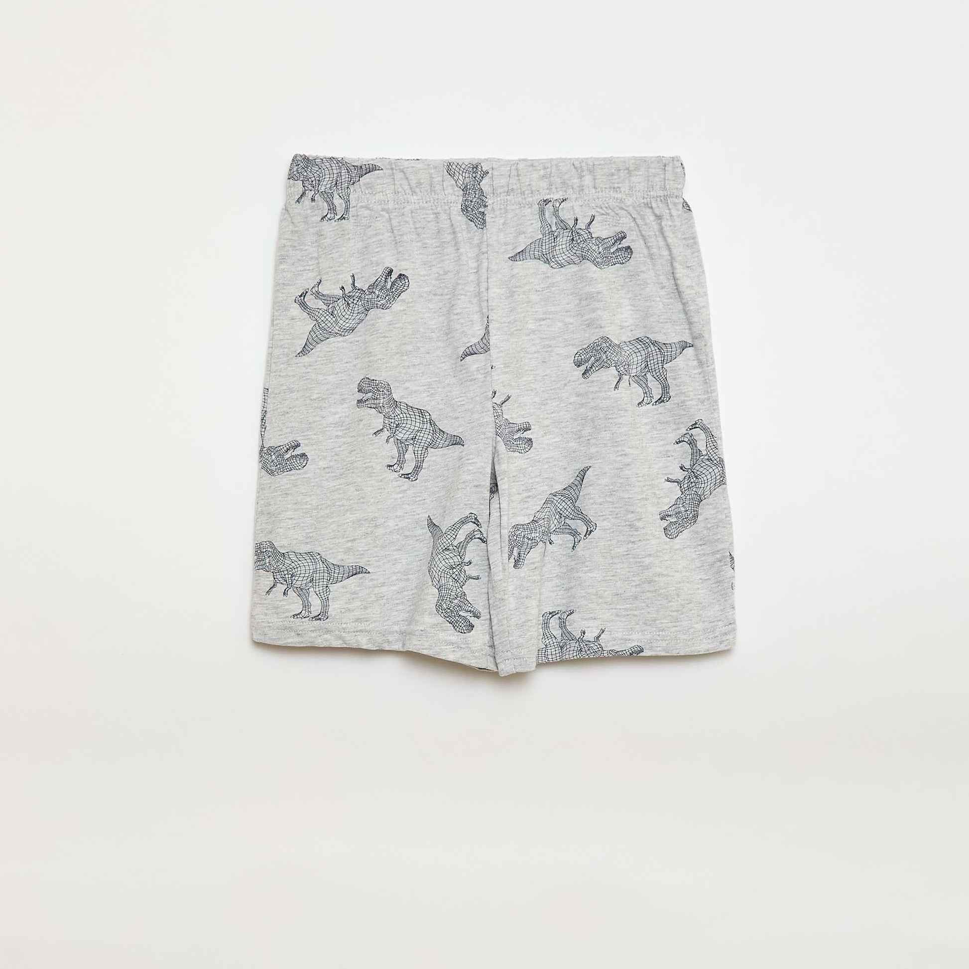 Ensemble pyjama court short + t-shirt - 2 pièces VERT