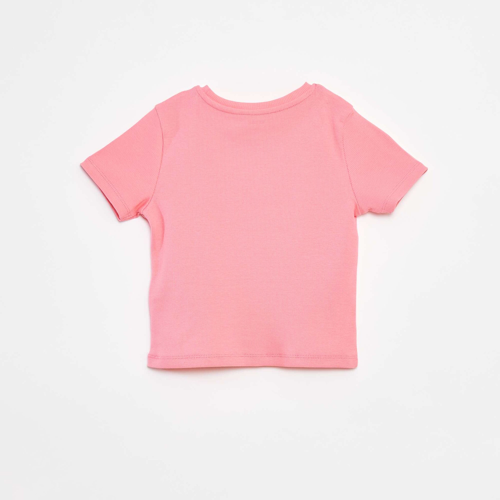 T-shirt à manches courtes avec nœuds décoratifs ROSE