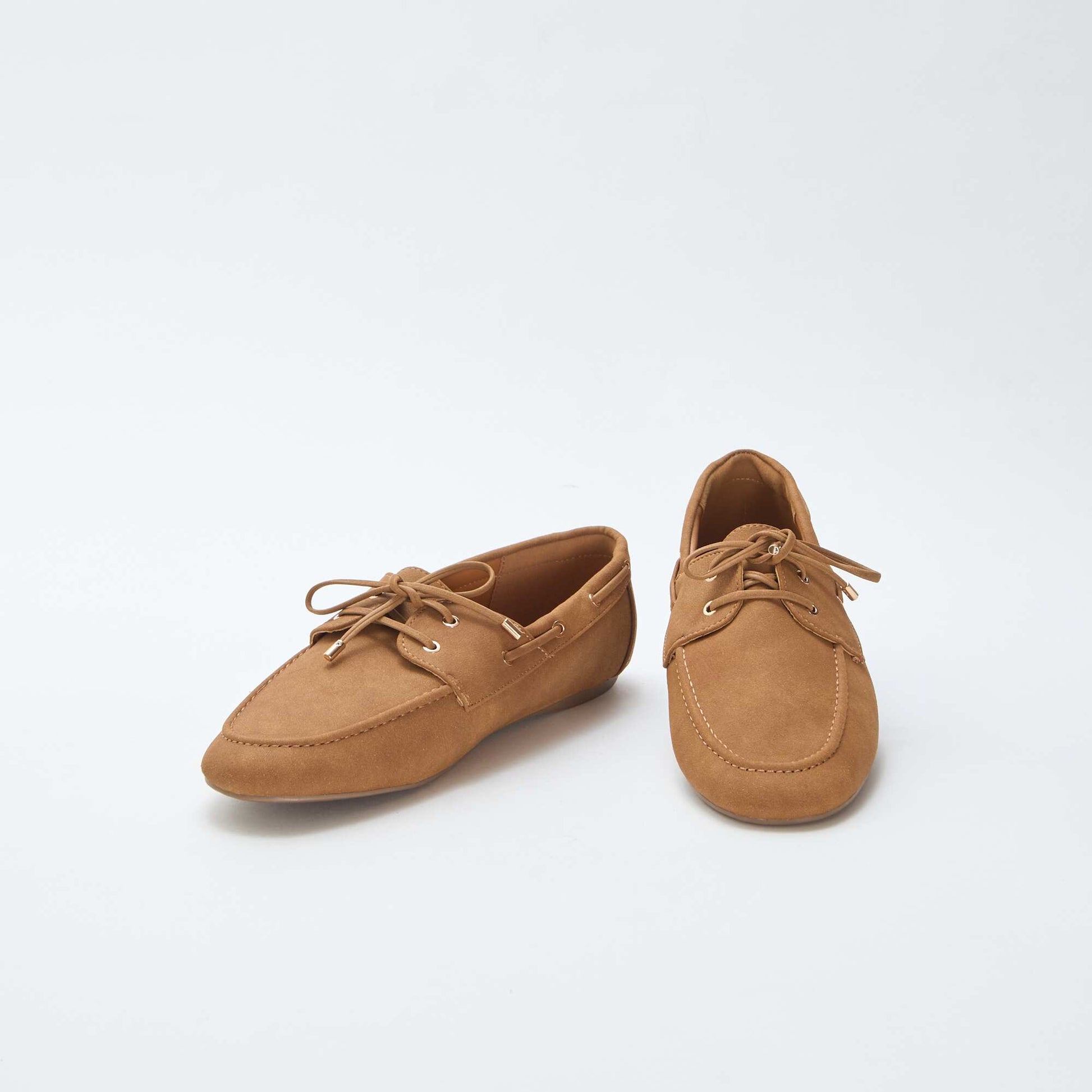 Mocassins à lacets MARRON