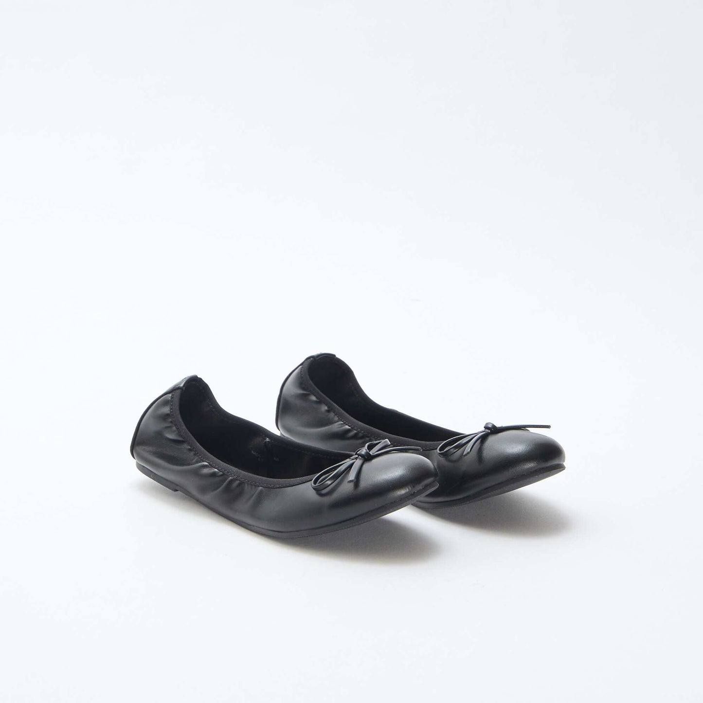 Ballerines plates unie NOIR