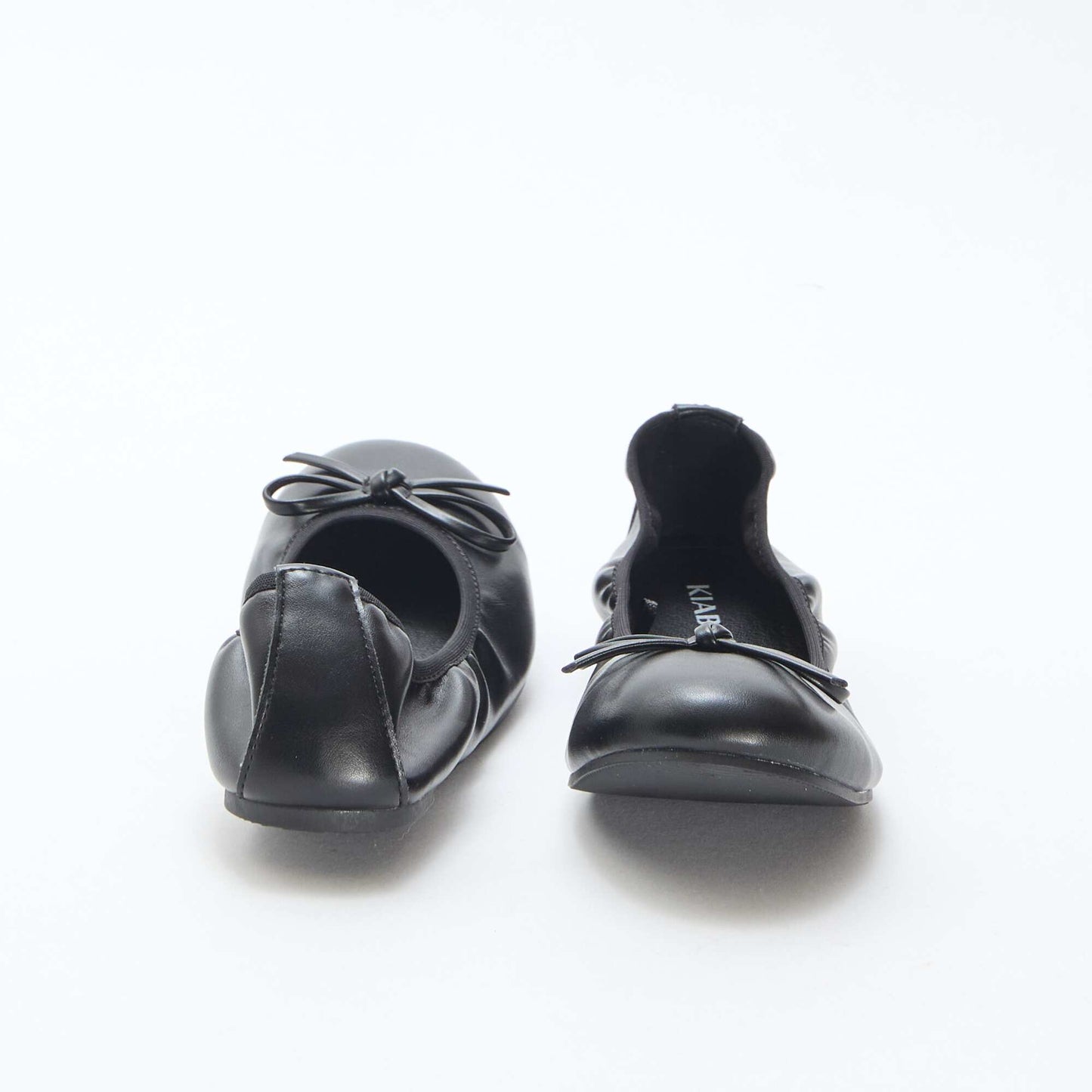 Ballerines plates unie NOIR