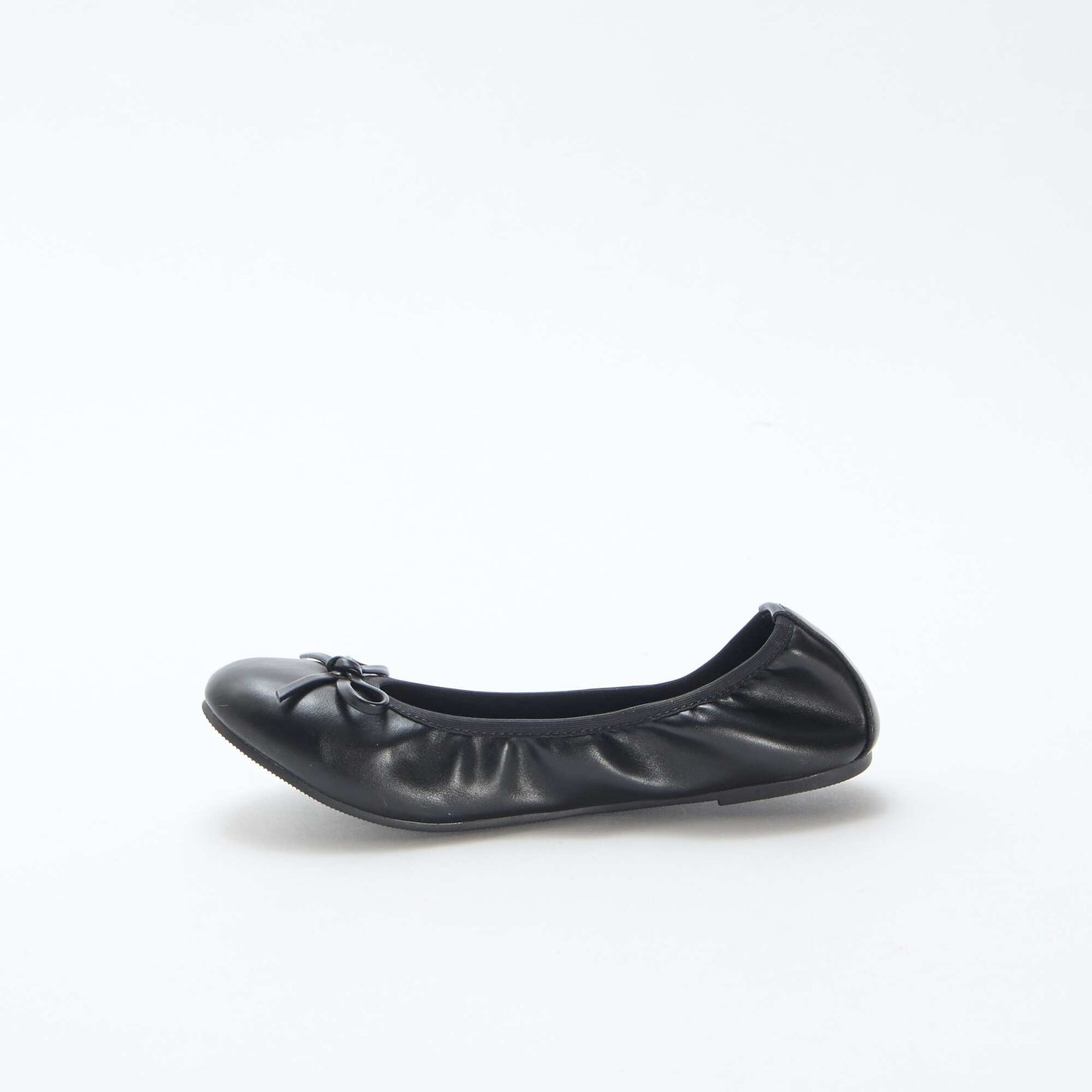 Ballerines plates unie NOIR
