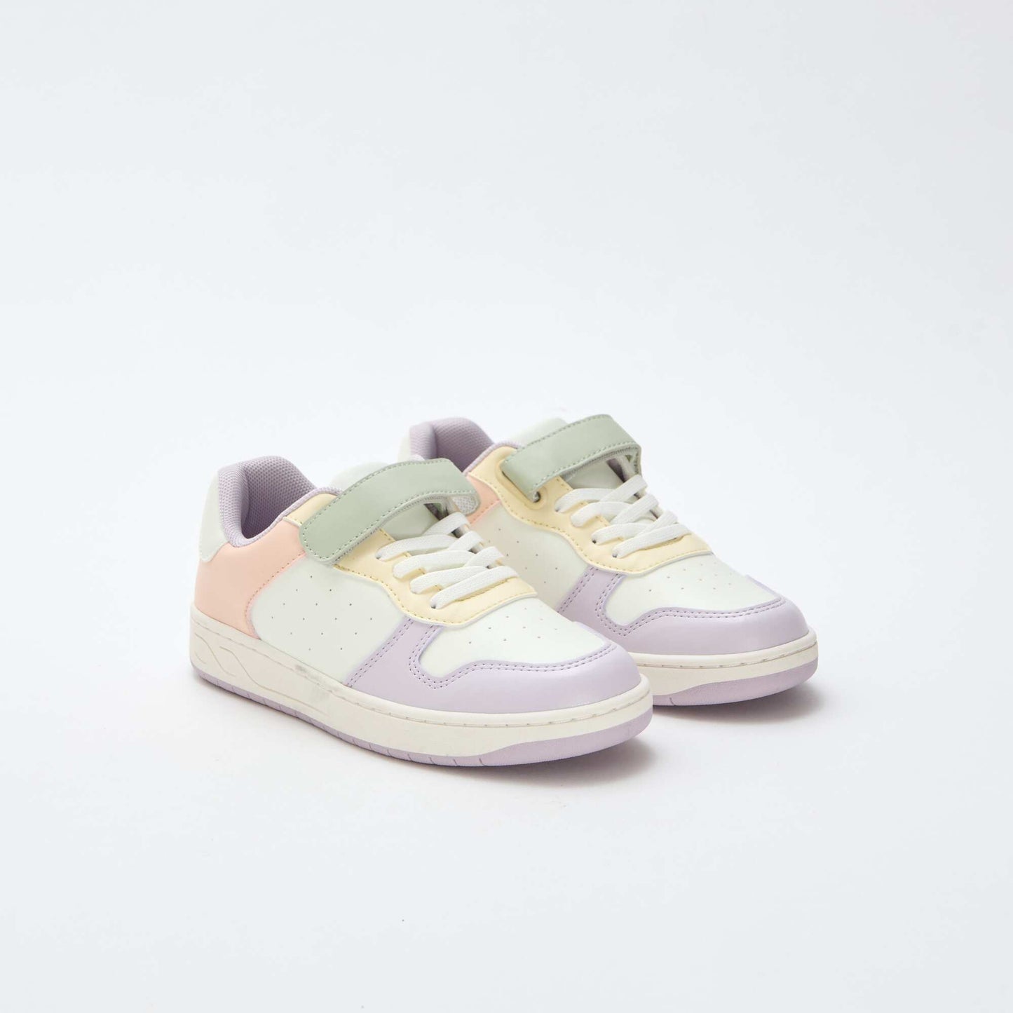 Baskets basses bicolores ROSE