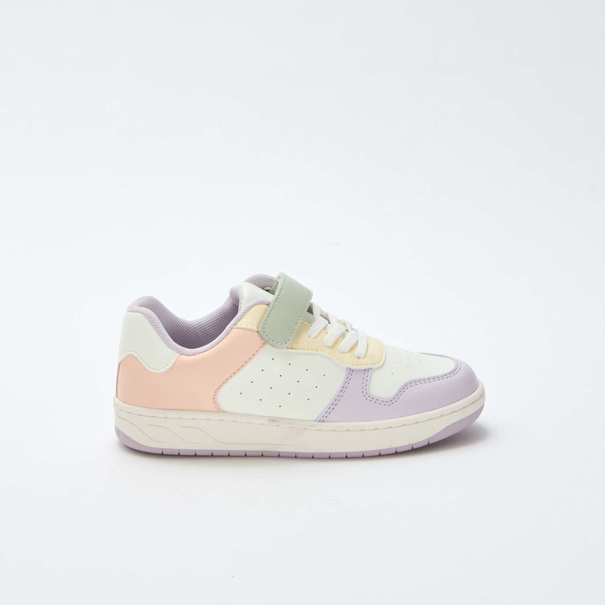 Baskets basses bicolores ROSE