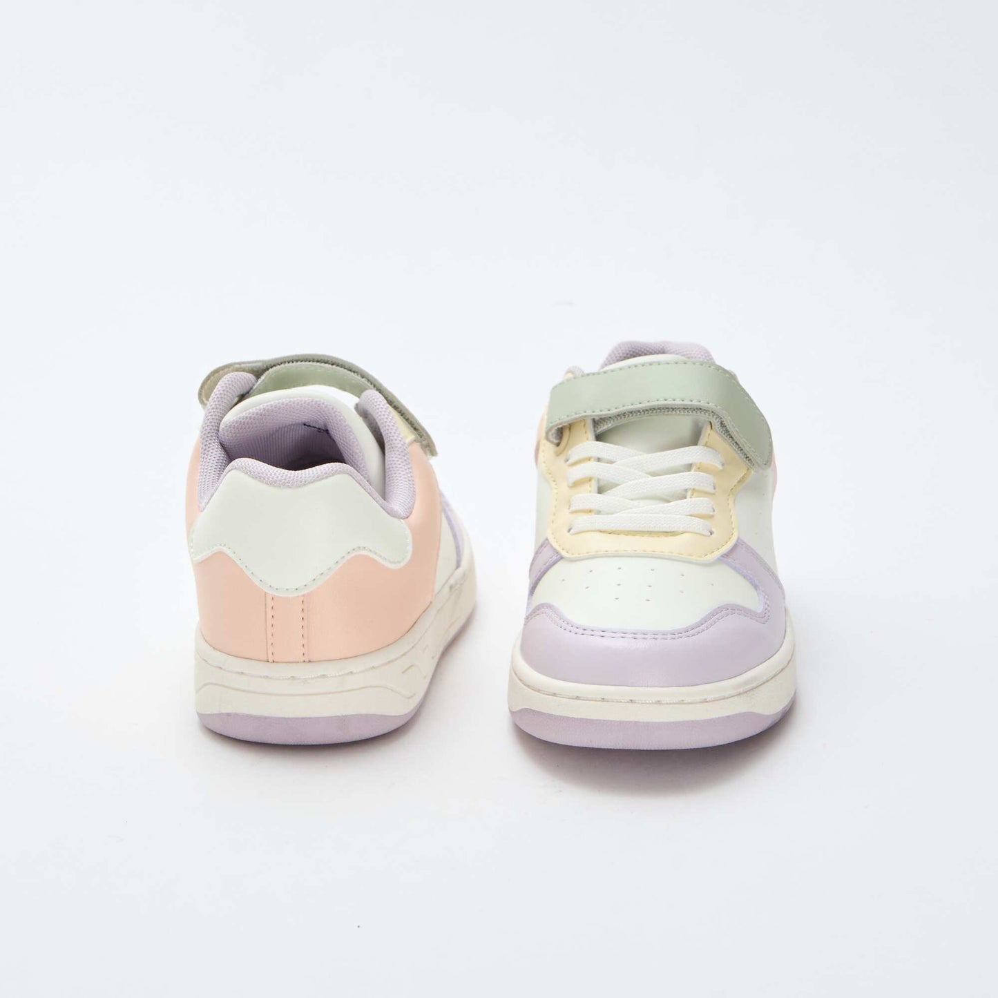Baskets basses bicolores ROSE
