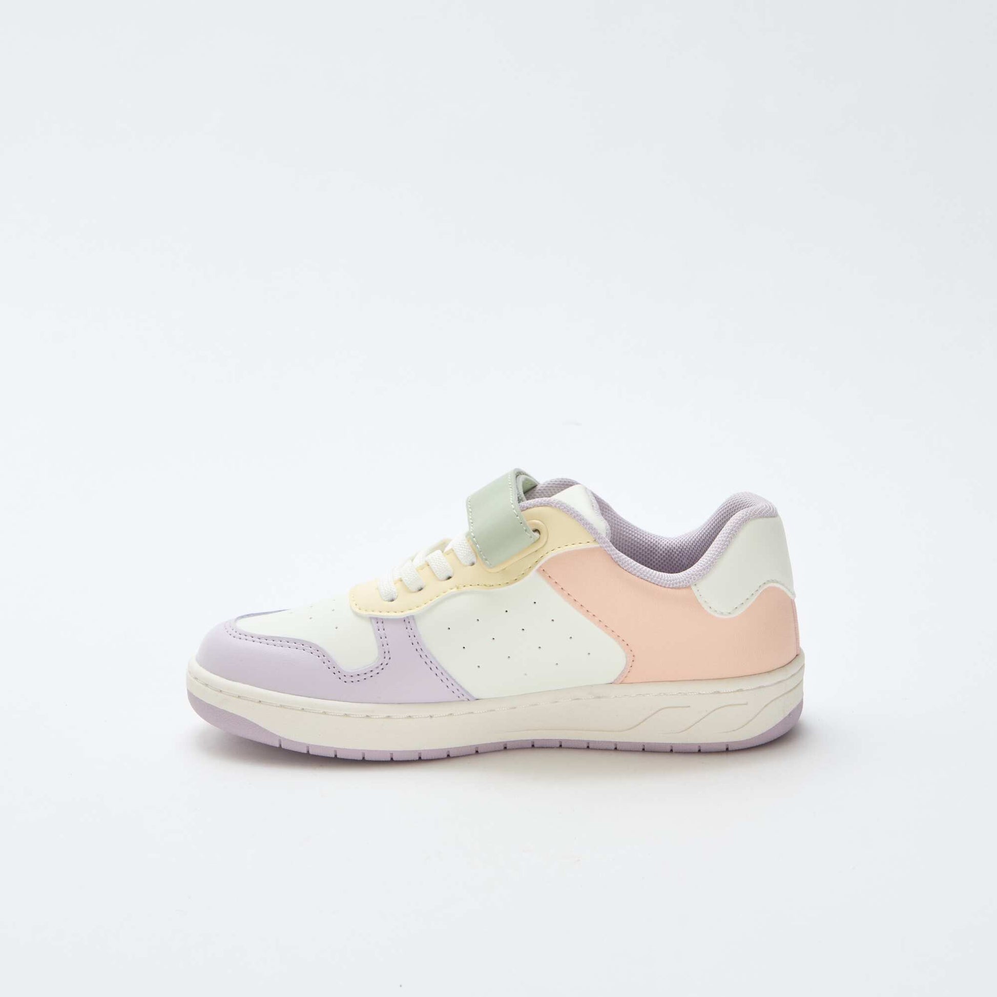 Baskets basses bicolores ROSE