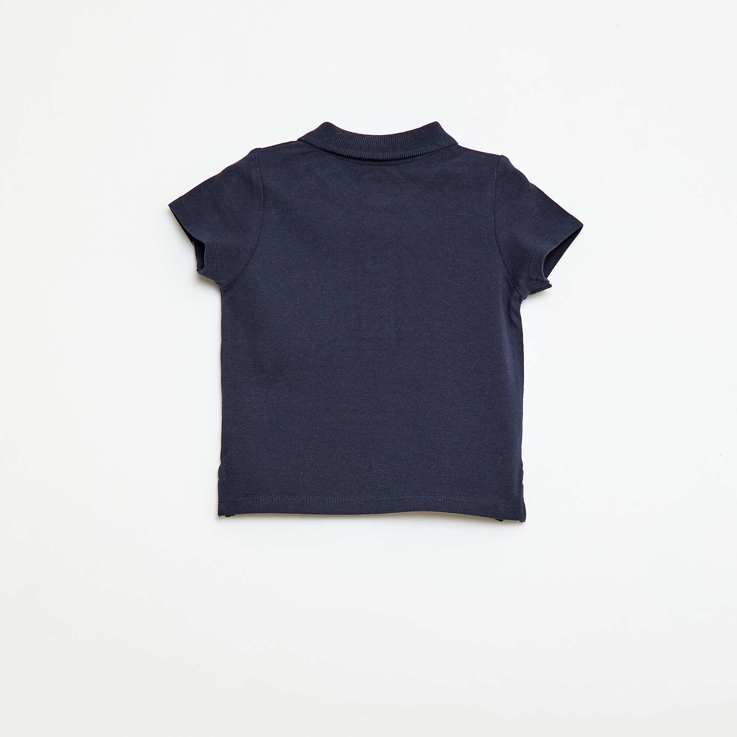 Polo à manches courtes BLEU