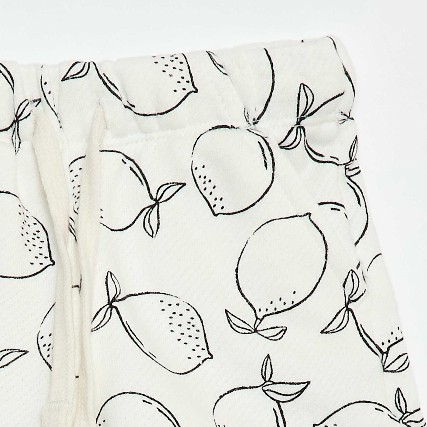 Short en french terry / molleton non gratté BEIGE