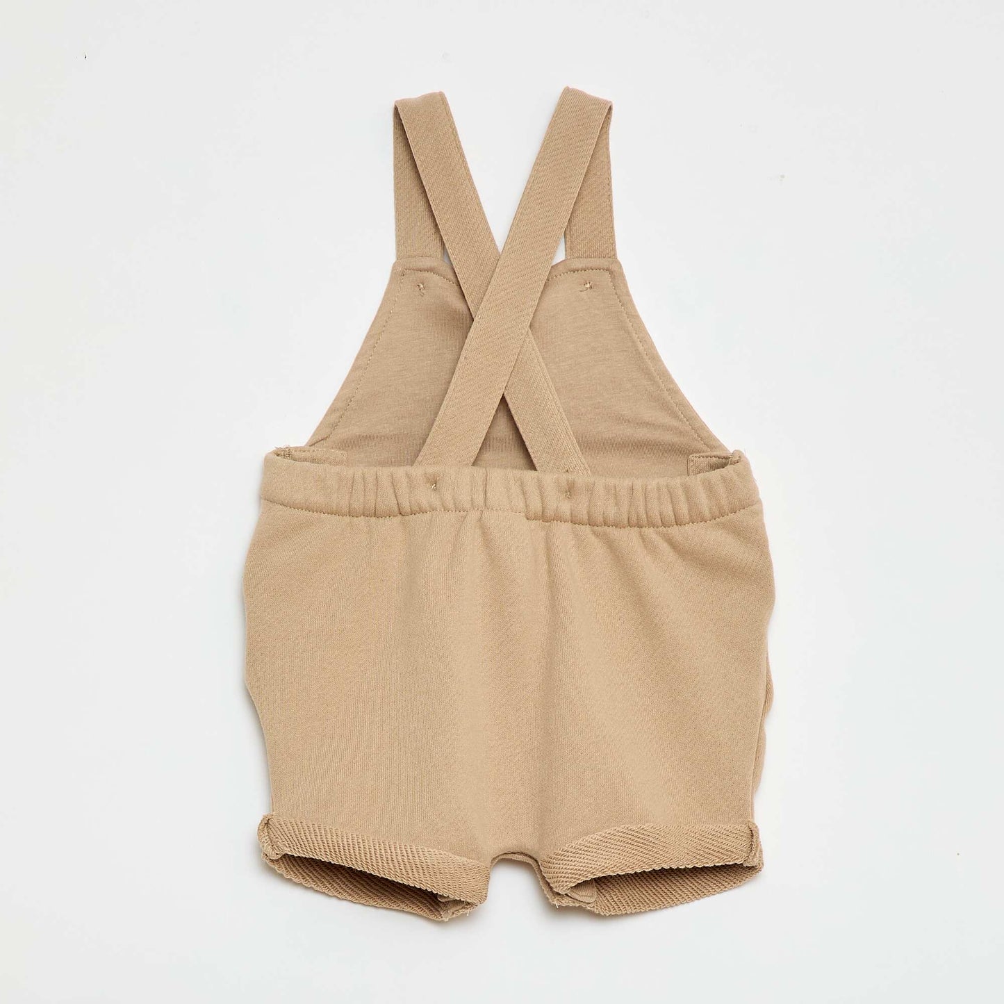 Salopette courte uni BEIGE