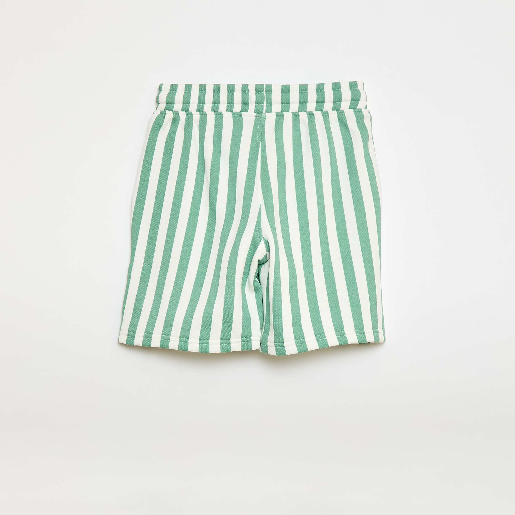 Short en molleton léger avec 2 poches VERT