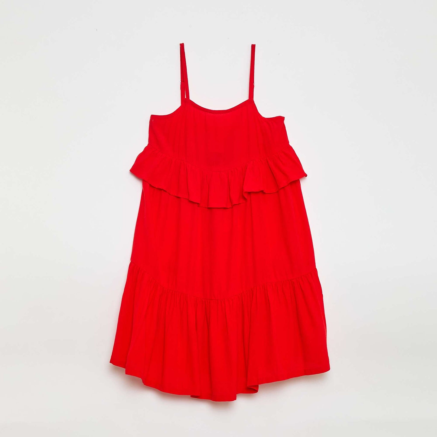 Robe à fines bretelles ROUGE