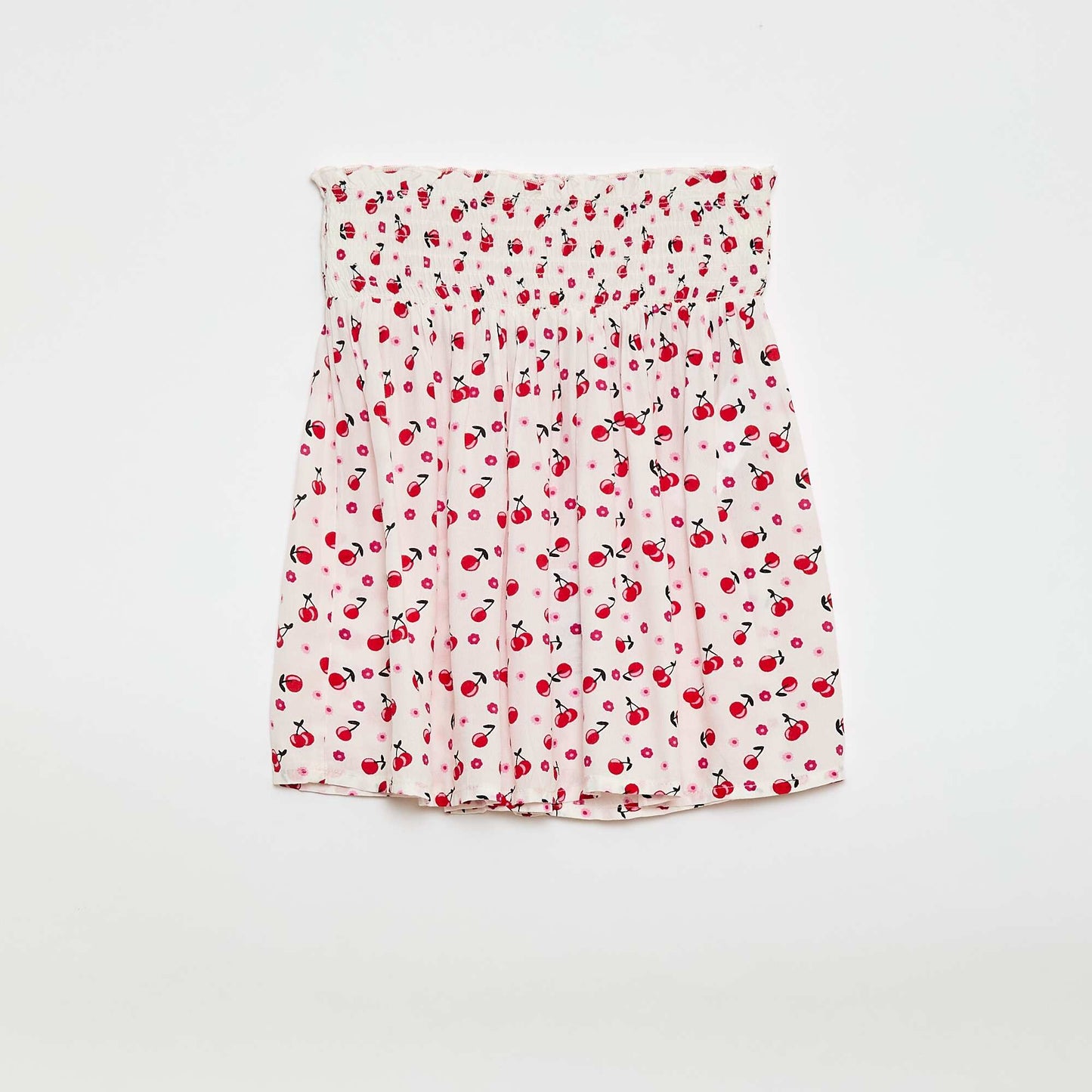 Jupe en maille légère BLANC