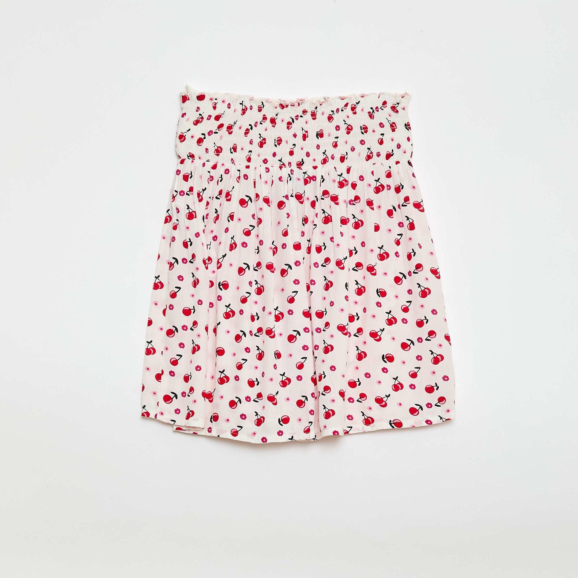 Jupe en maille légère BLANC