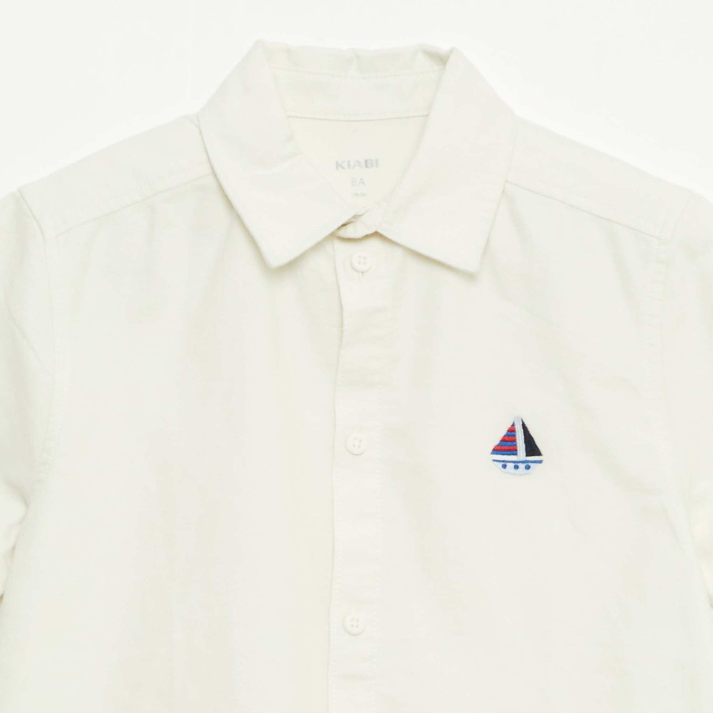 Chemise à manches courtes BLANC