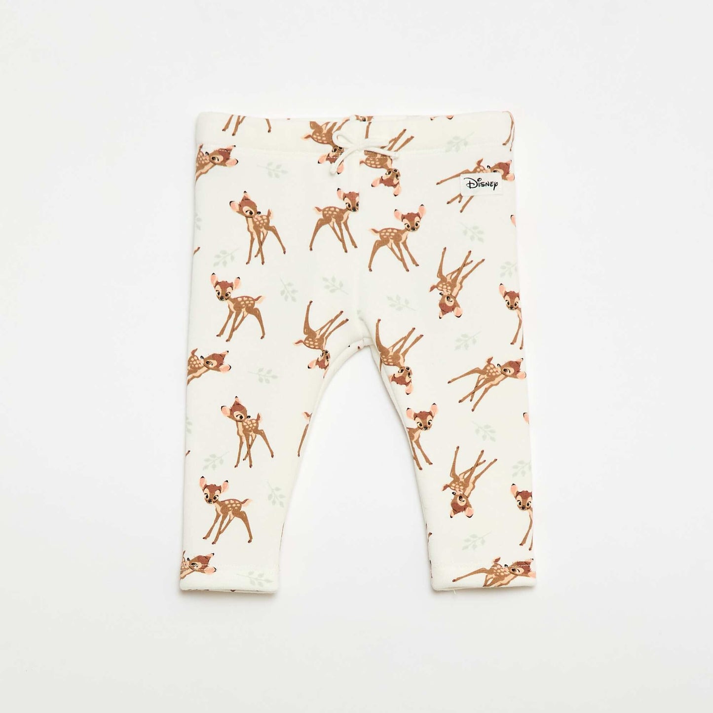 Pantalon en molleton 'Bambi' BLANC